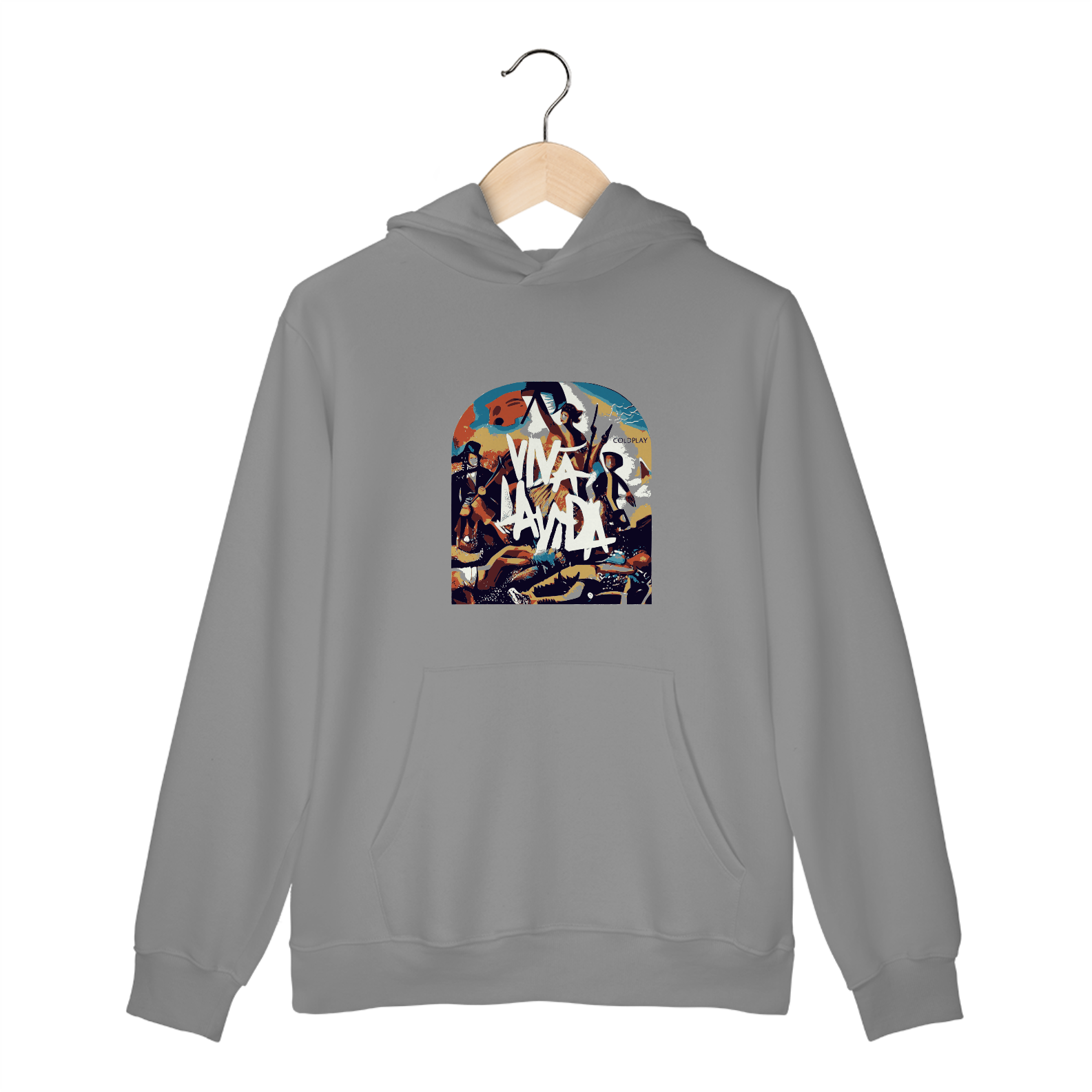 Nome do produto: Moletom Canguru Viva La Vida