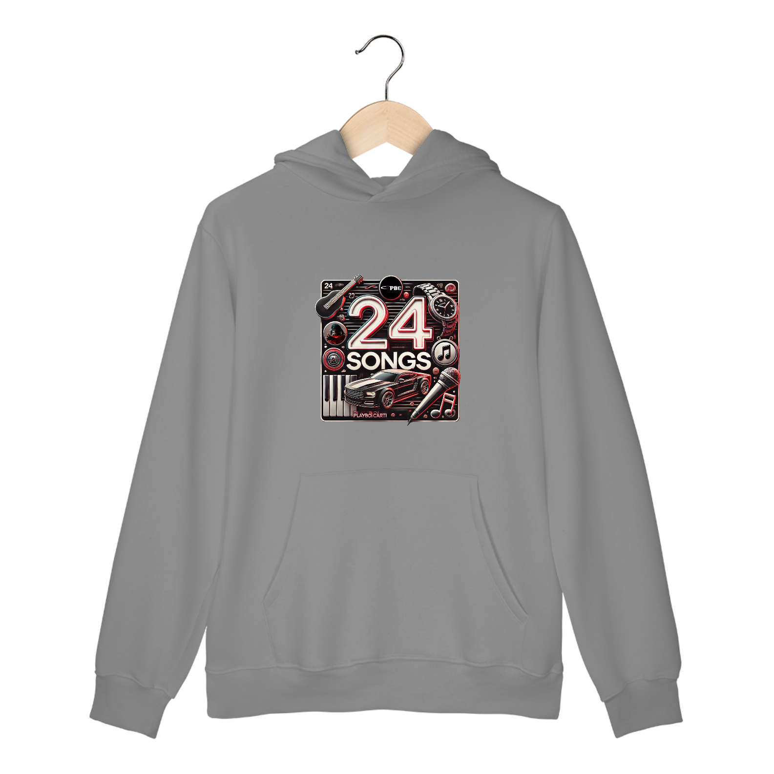 Nome do produto: Moletom Canguru 24 Songs