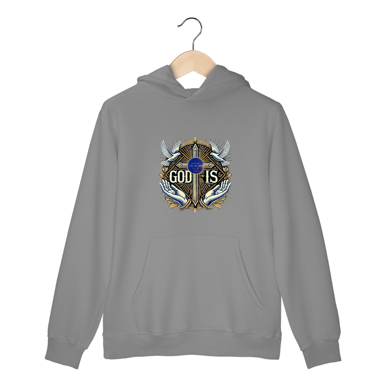 Nome do produto: Moletom Canguru God Is