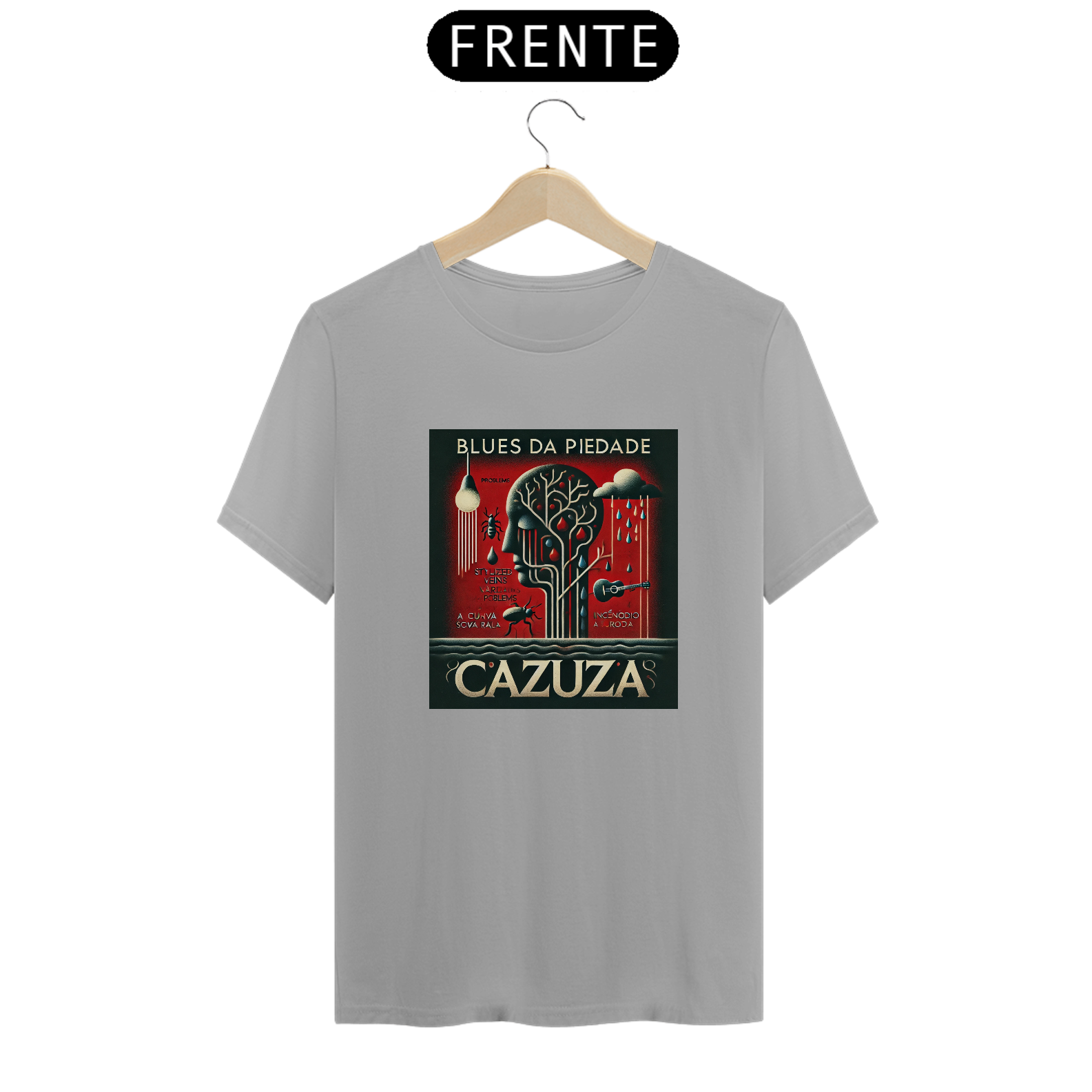 Nome do produto: Camiseta Blues Da Piedade