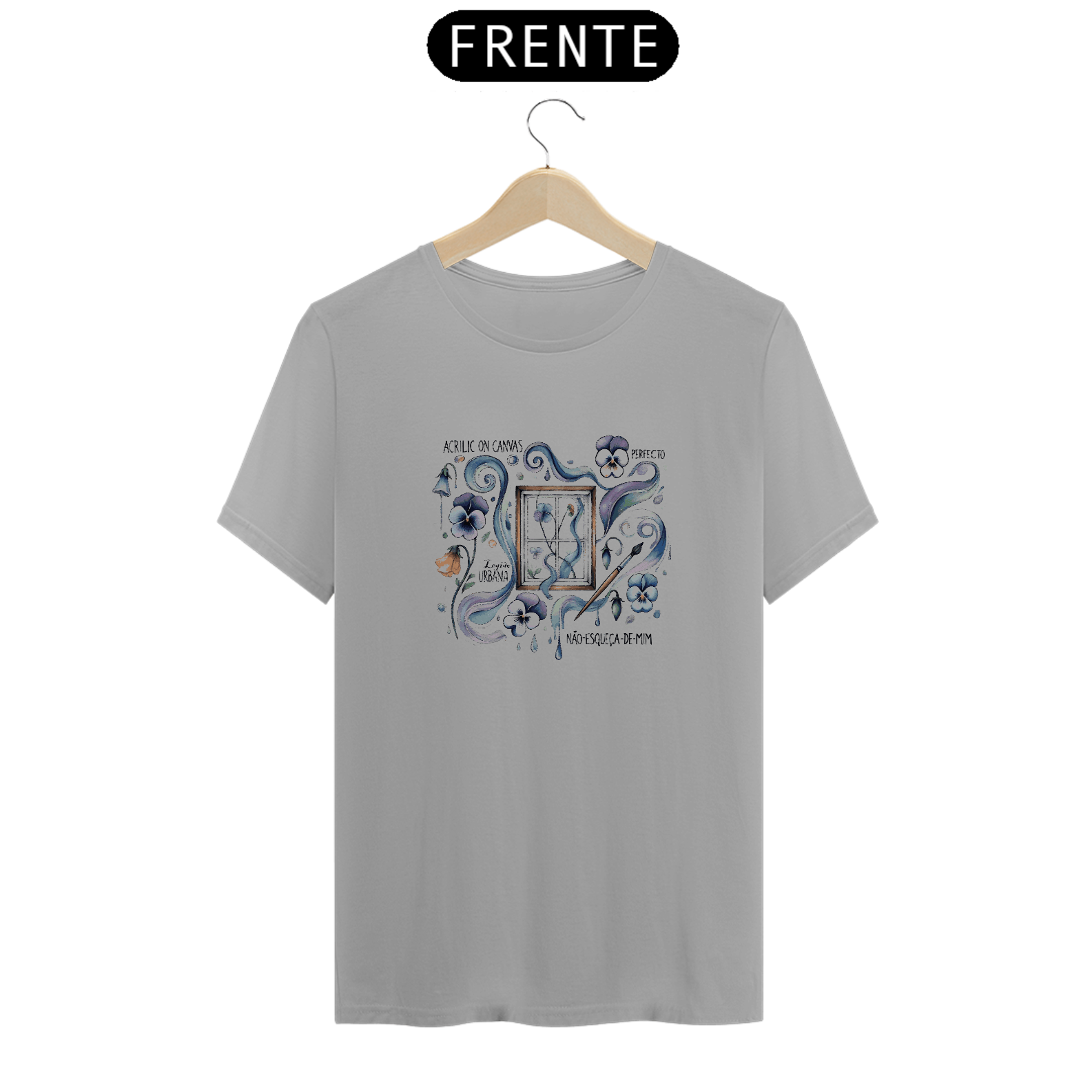 Nome do produto: Camiseta Acrilic On Canvas