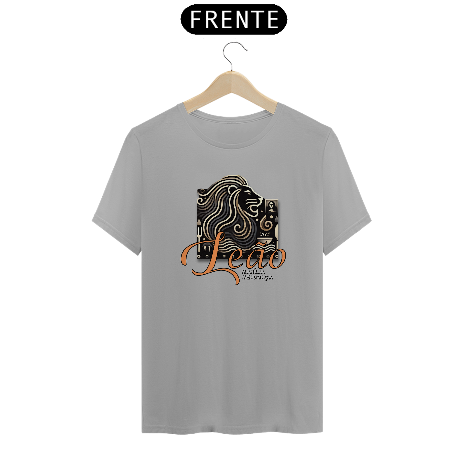 Nome do produto: Camiseta Leão