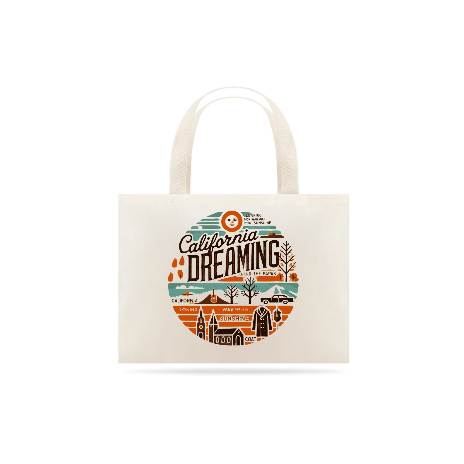 Nome do produto: Eco Bag California Dreaming