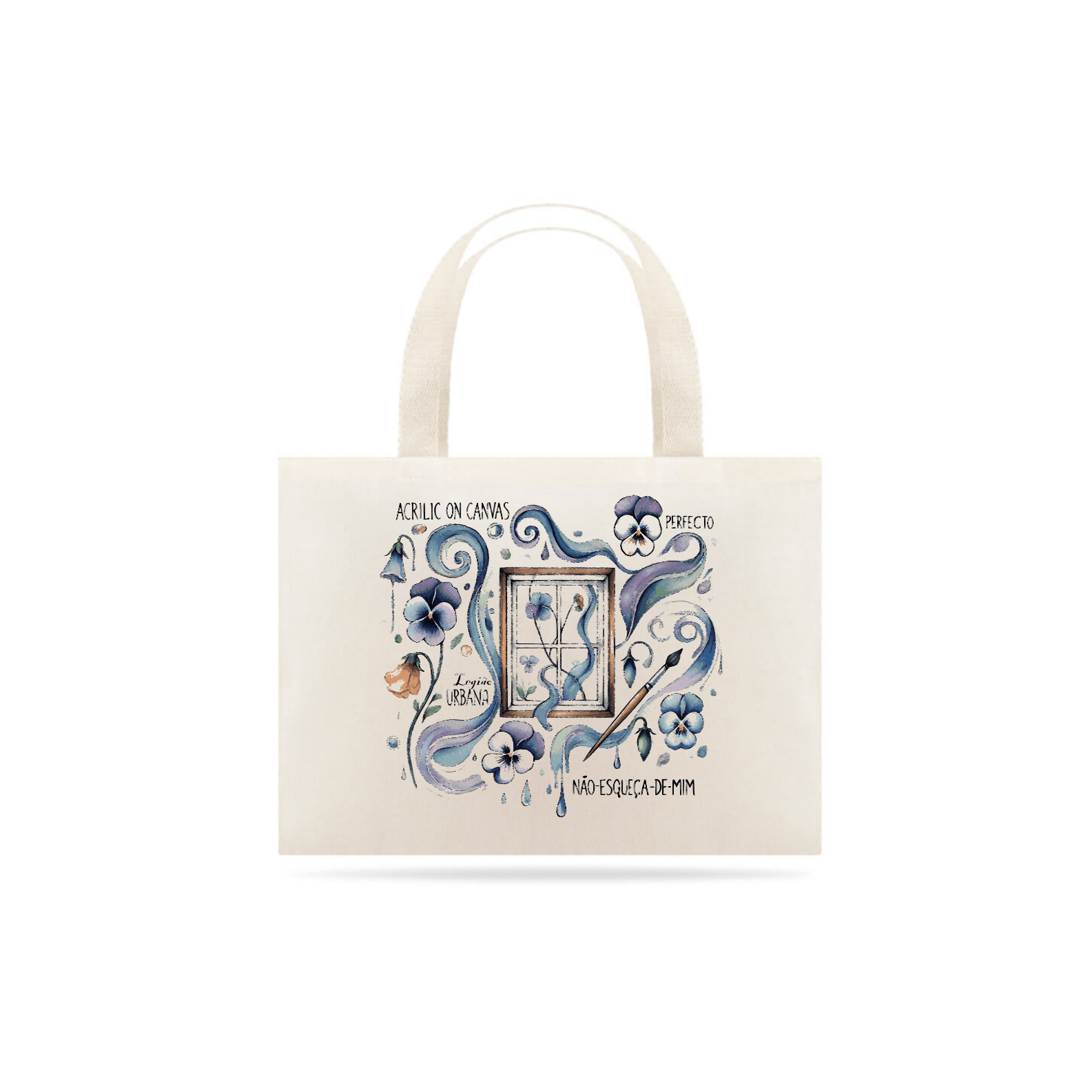 Nome do produto: Eco Bag Acrilic On Canvas