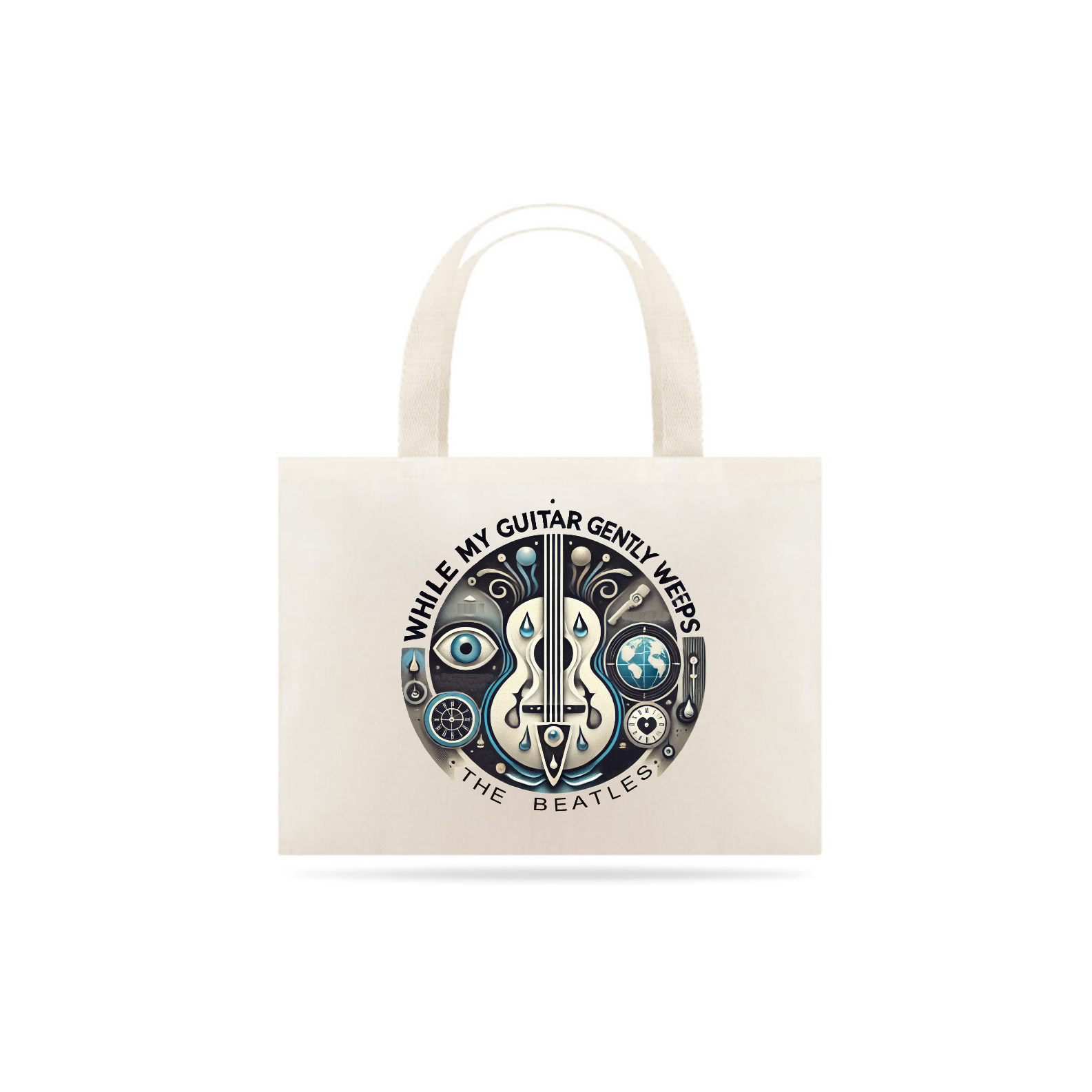 Nome do produto: Eco Bag While My Guitar Gently Weeps