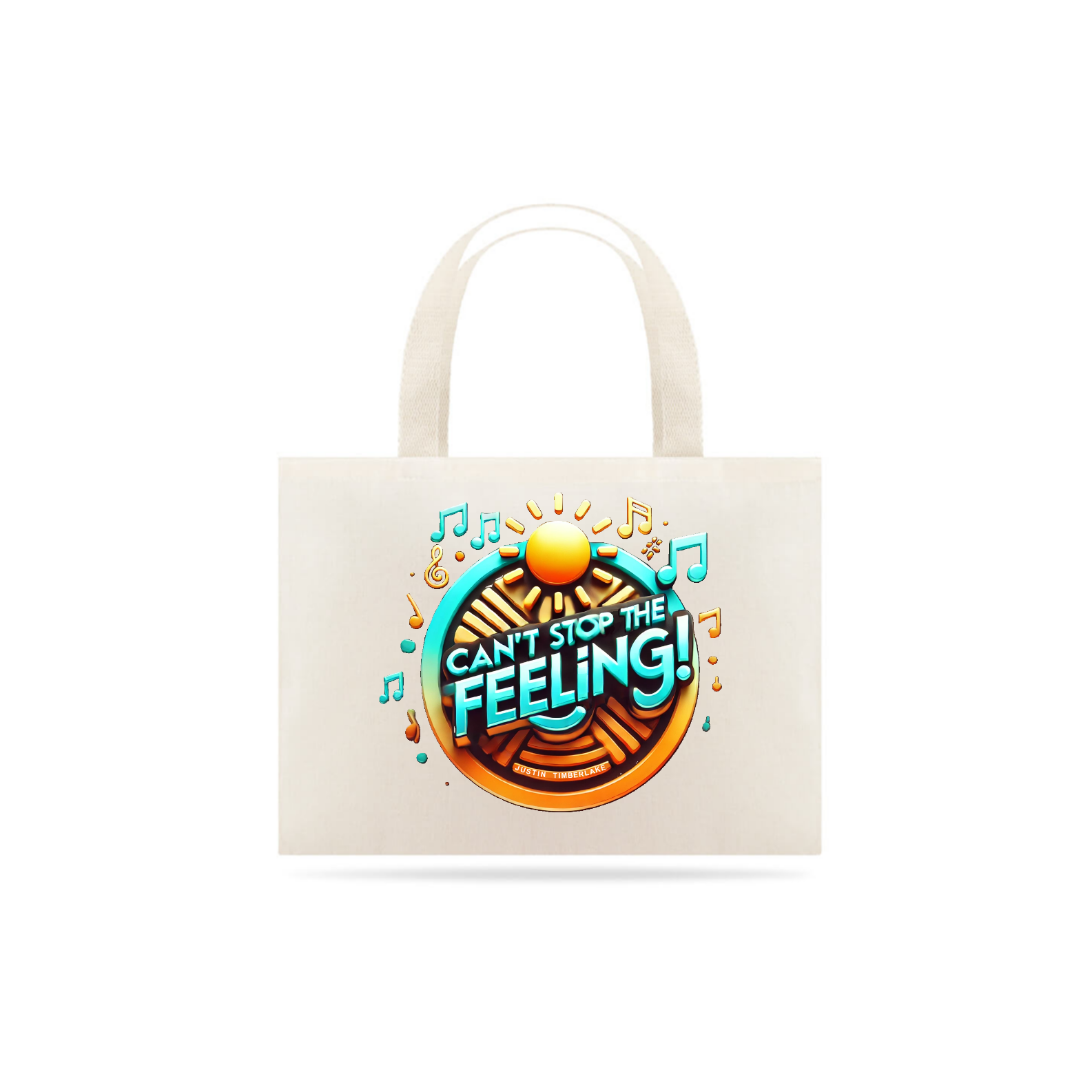 Nome do produto: Eco Bag Can\'t Stop The Feeling!