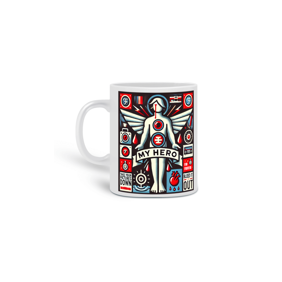 Nome do produto: Caneca My Hero