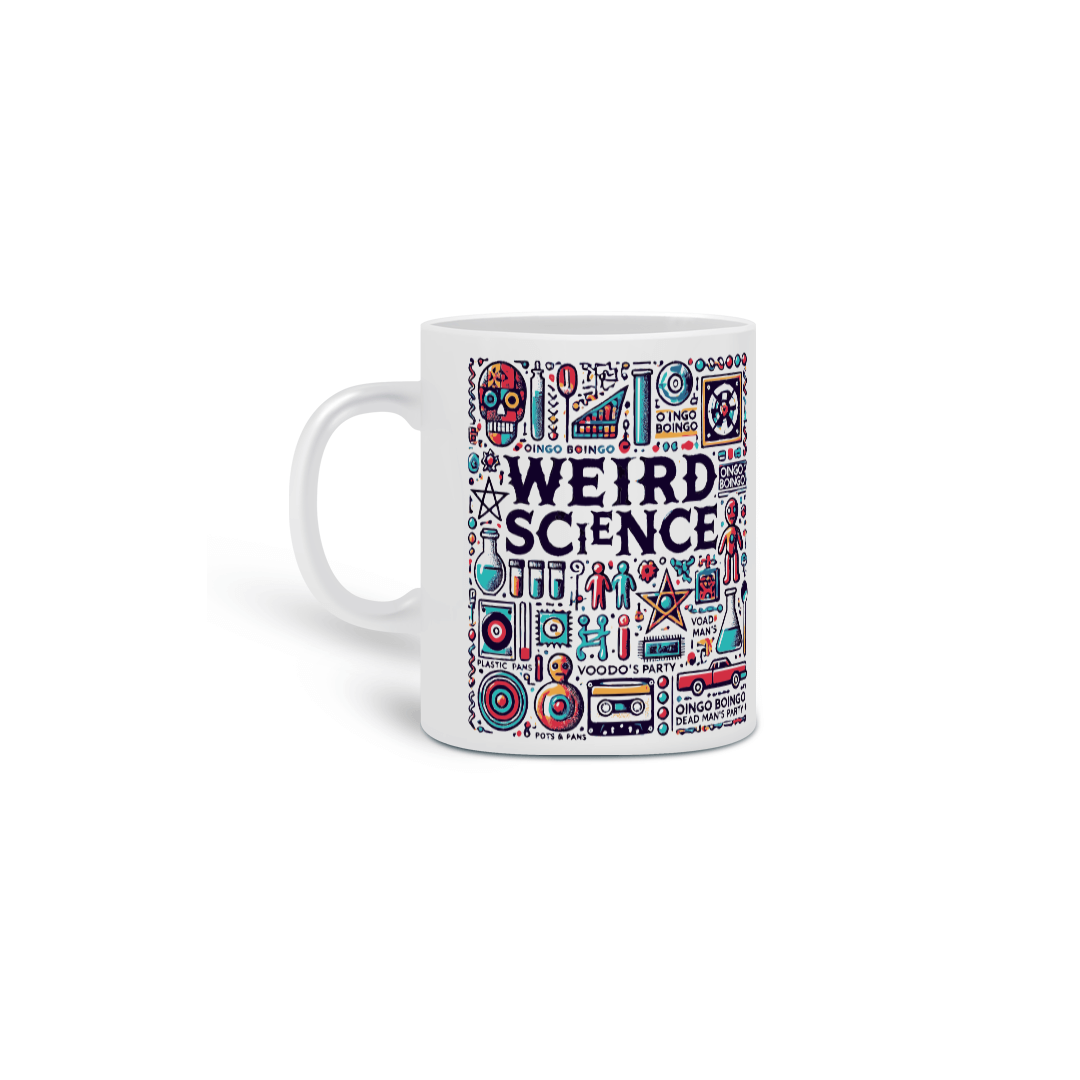 Nome do produto: Caneca Weird Science