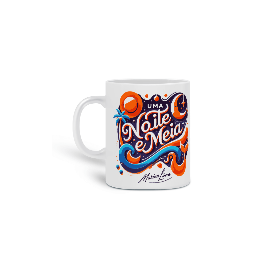 Nome do produto: Caneca Uma Noite E Meia