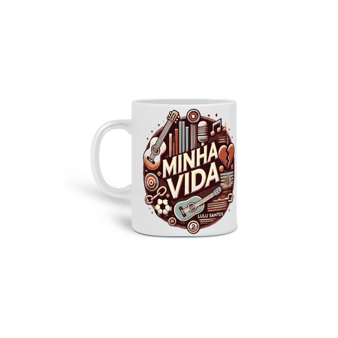 Nome do produto: Caneca Minha Vida