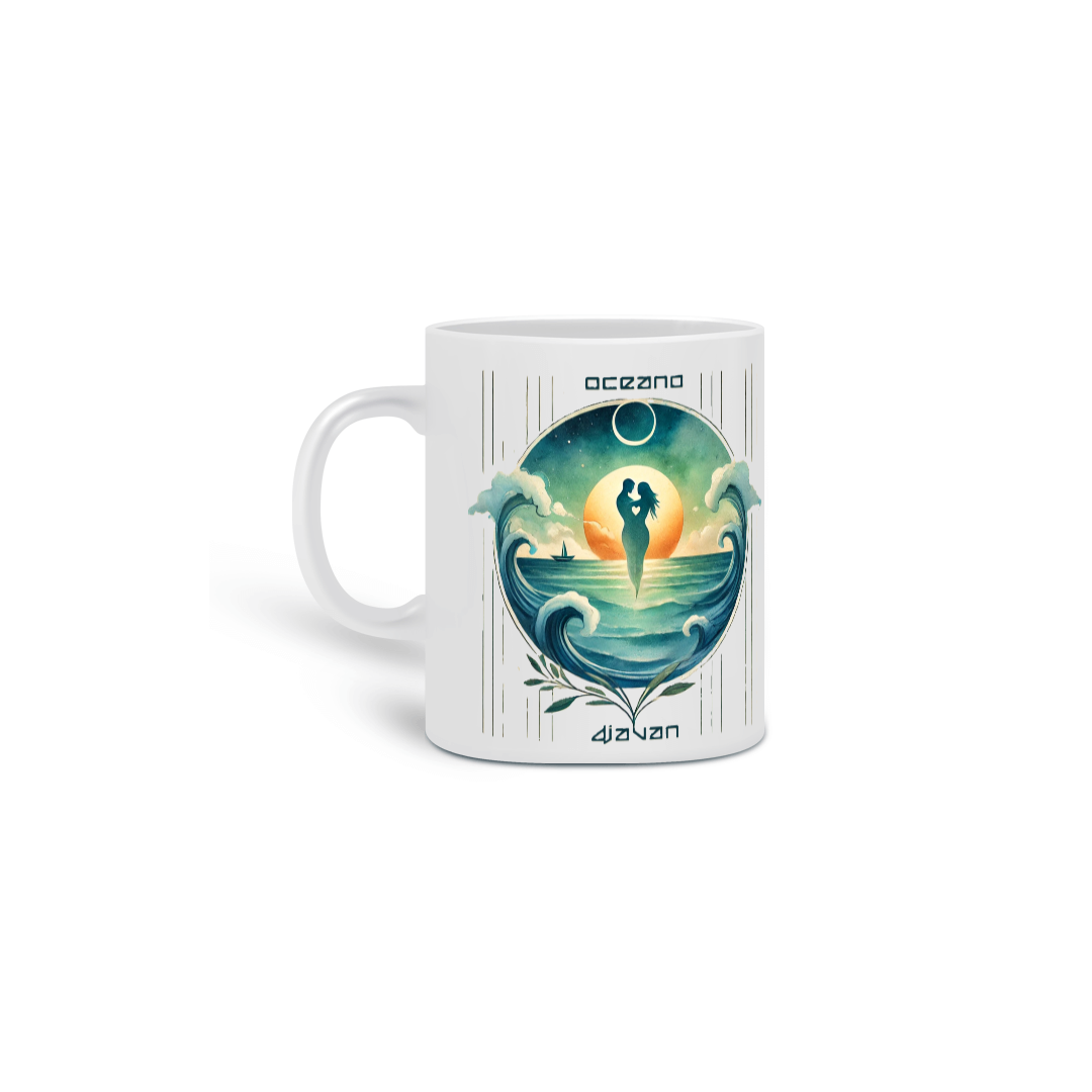 Nome do produto: Caneca Oceano