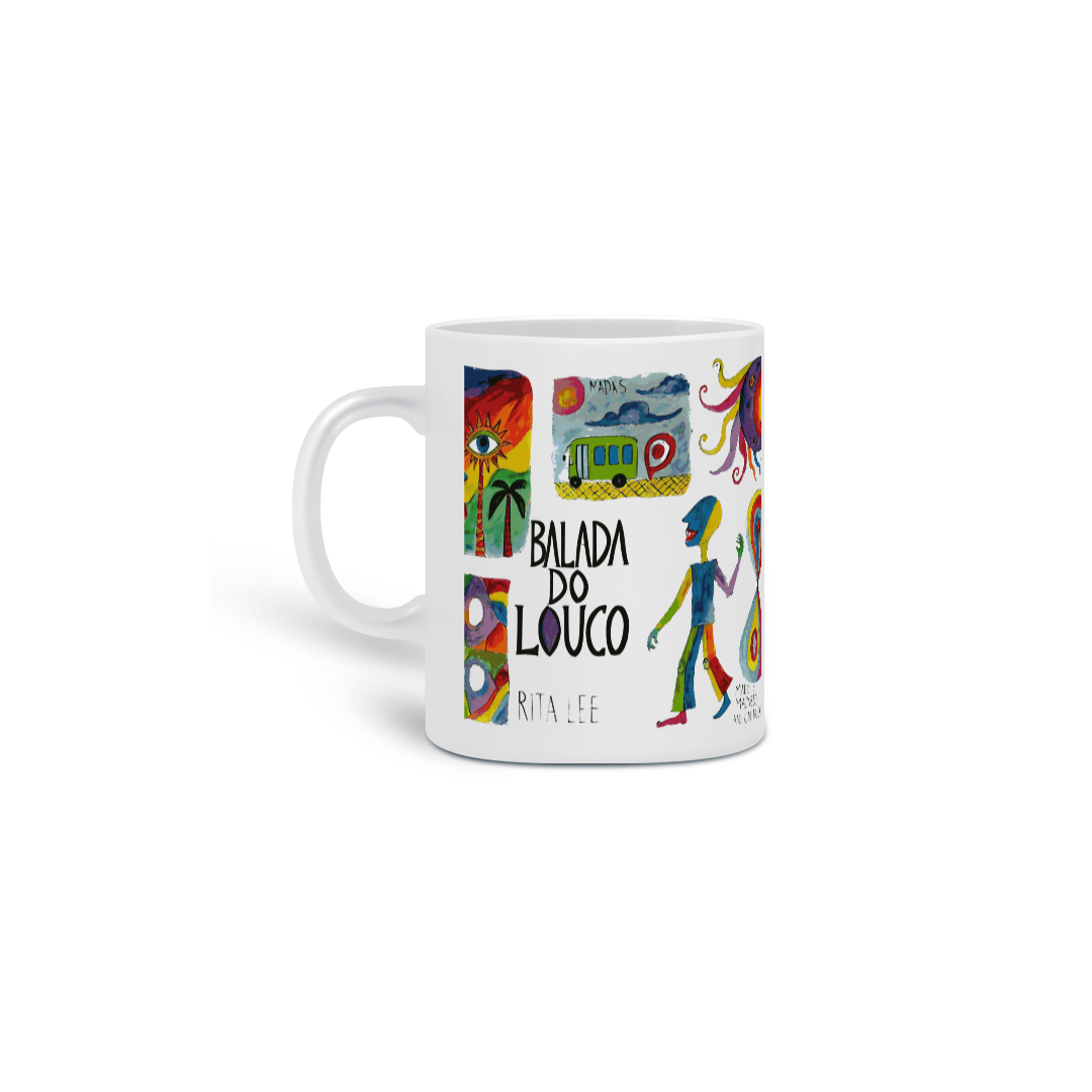 Nome do produto: Caneca Balada Do Louco