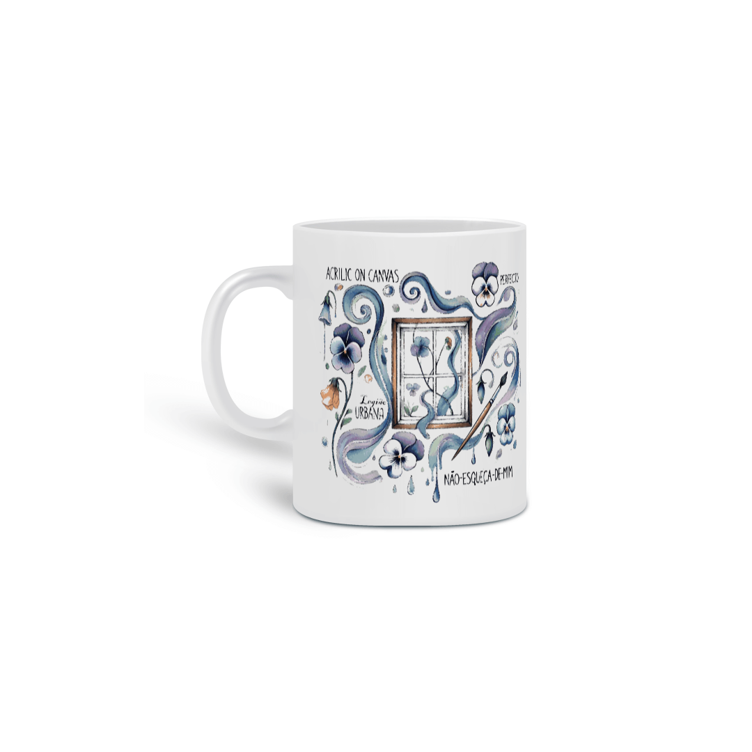 Nome do produto: Caneca Acrilic On Canvas
