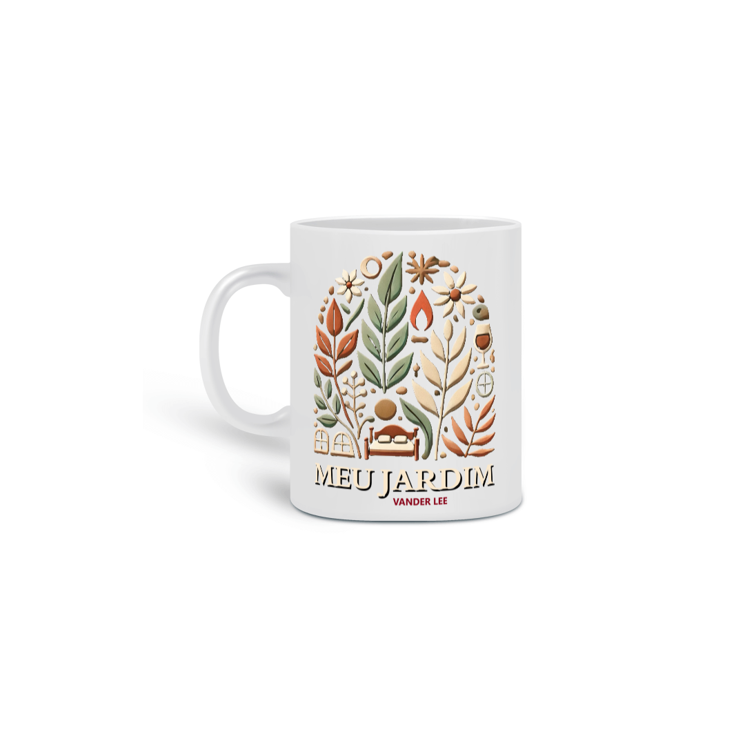 Nome do produto: Caneca Meu Jardim