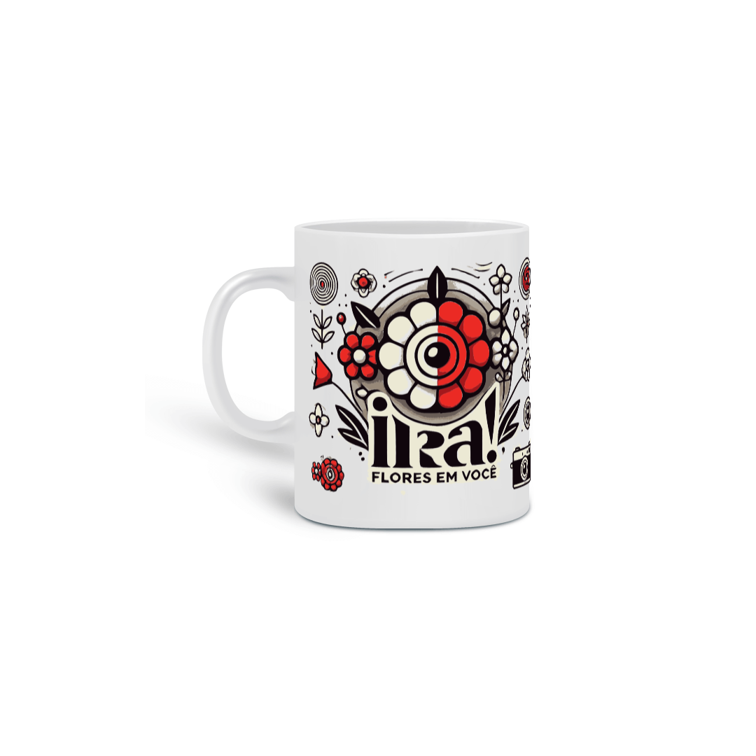 Nome do produto: caneca flores em você