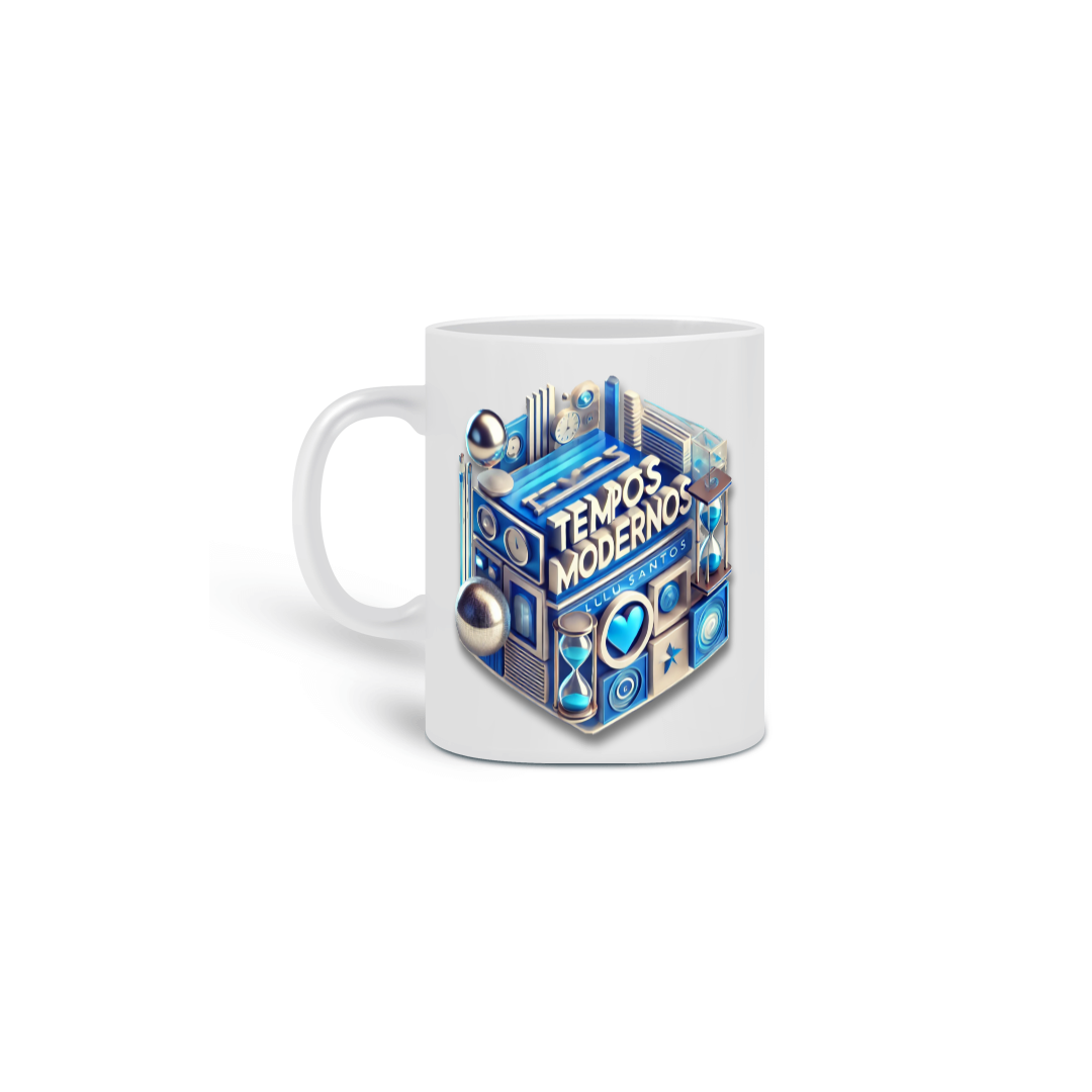 Nome do produto: Caneca Tempos Modernos