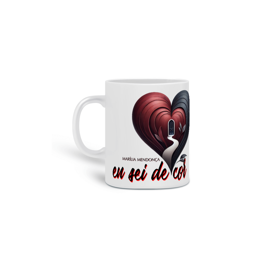 Nome do produto: Caneca Eu Sei De Cor