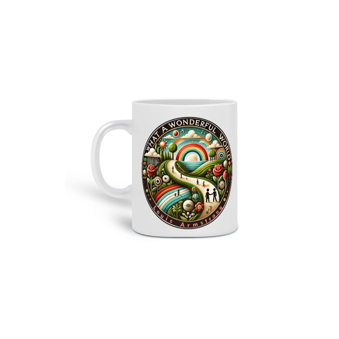 Nome do produto: Caneca What A Wonderful World