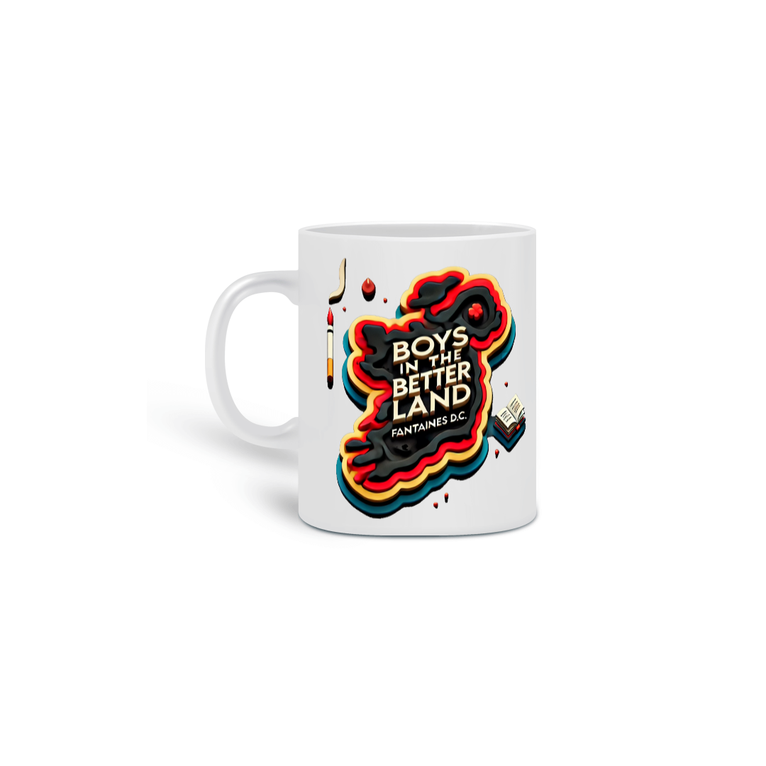 Nome do produto: Caneca Boys In The Better Land
