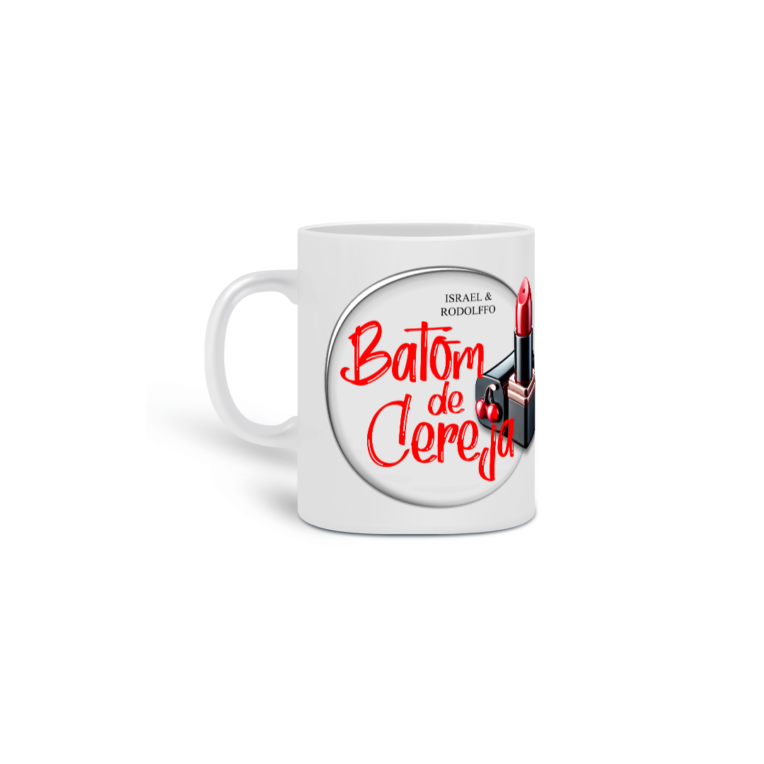 Nome do produto: Caneca Batom De Cereja