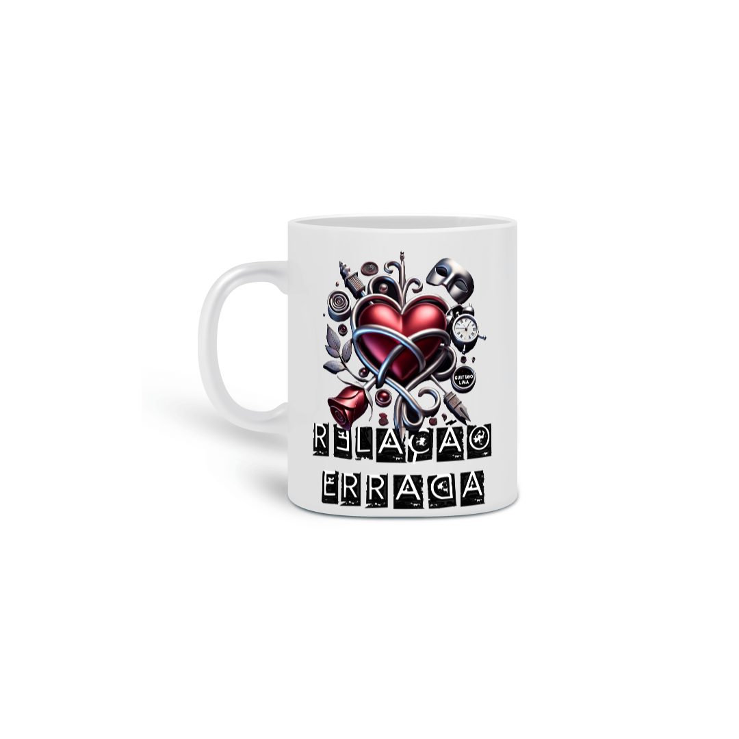 Nome do produto: Caneca Relação Errada