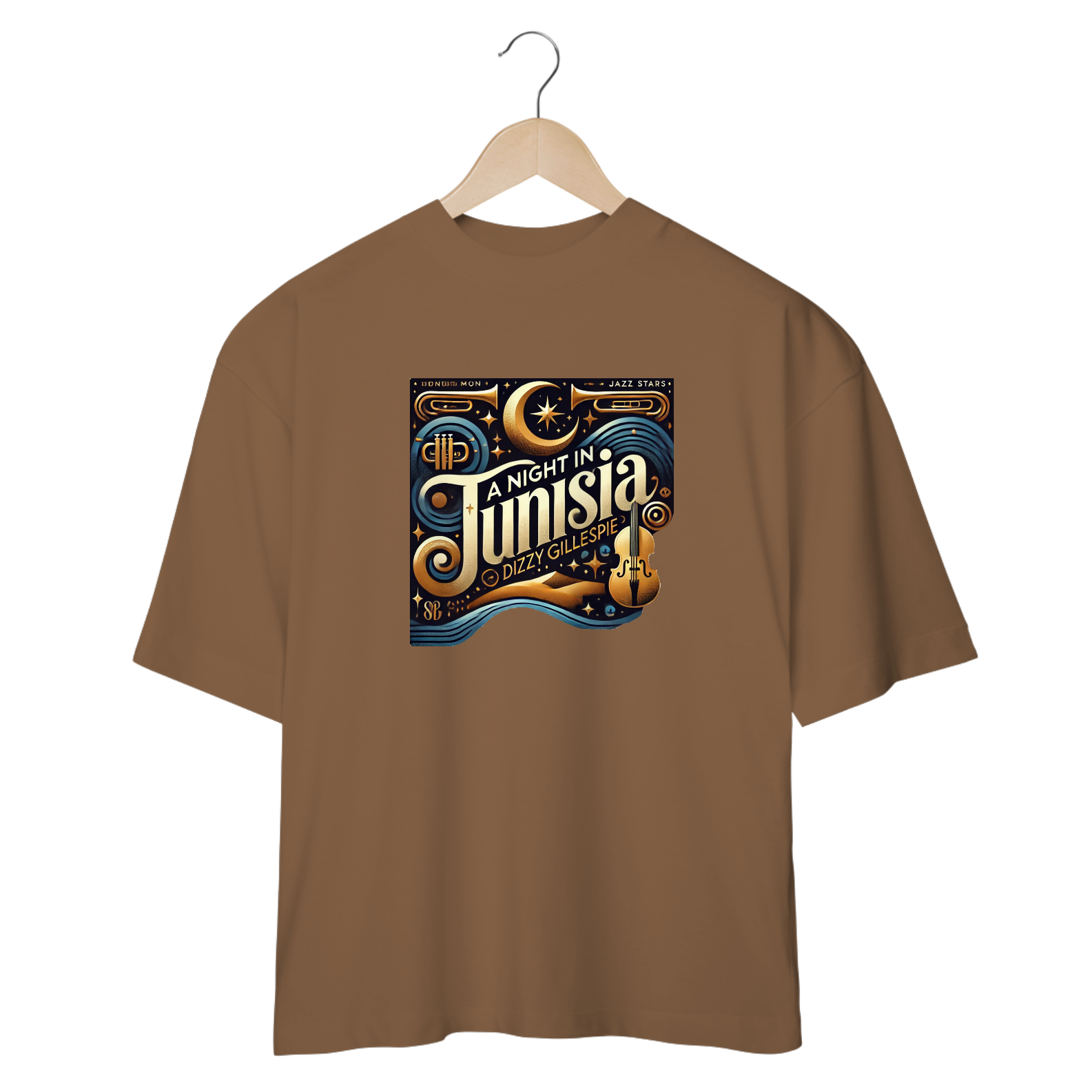 Nome do produto: Camiseta Oversized A Night In Tunisia