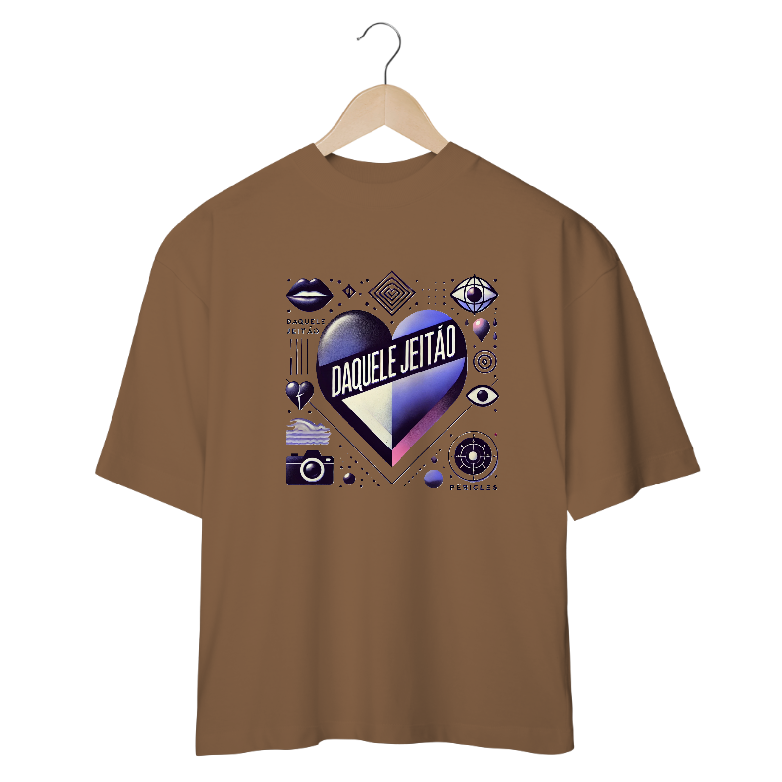 Nome do produto: Camiseta Oversized Daquele Jeitão
