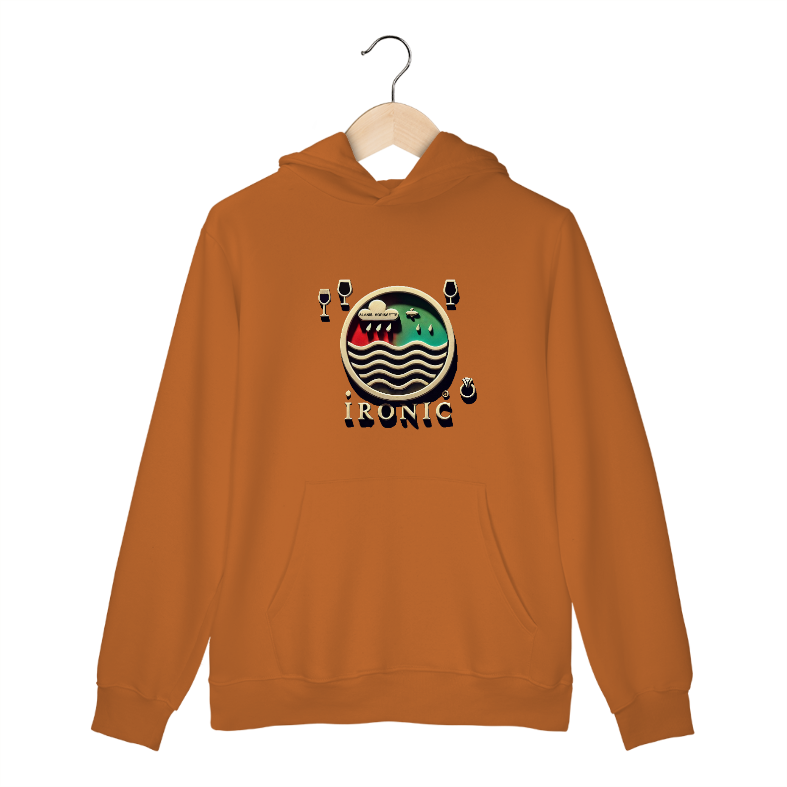 Nome do produto: Moletom Canguru Ironic