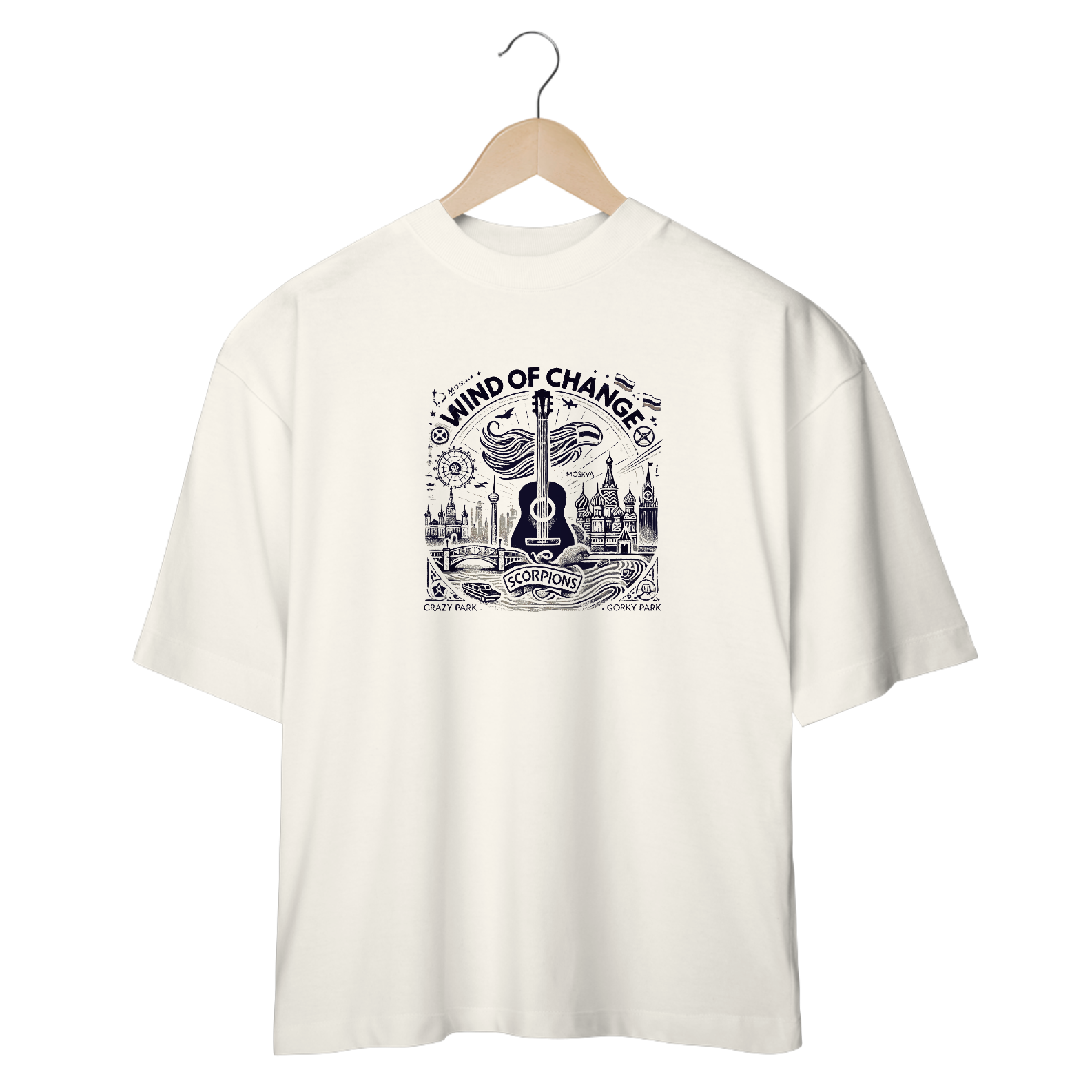 Nome do produto: Camiseta Oversized Wind Of Change