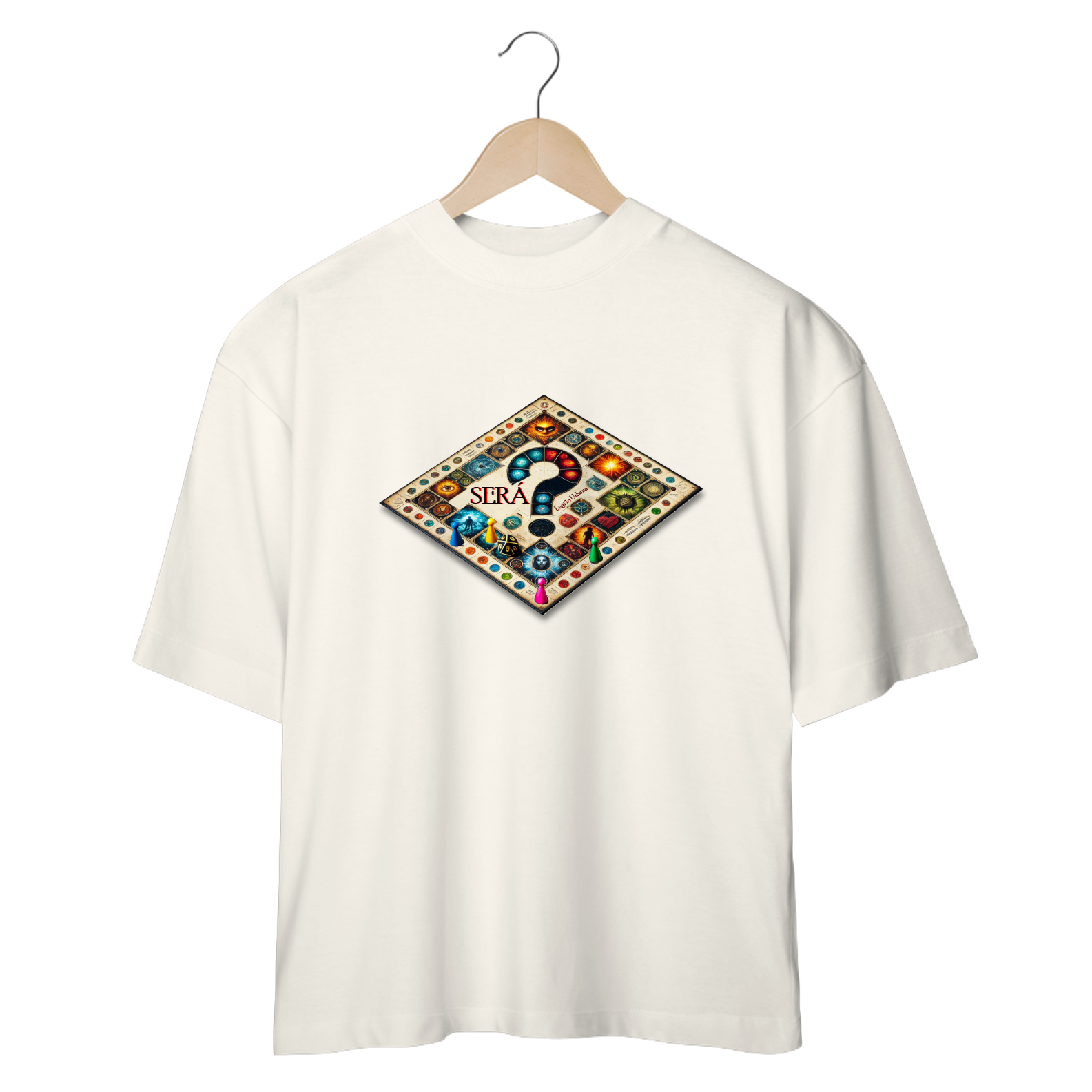 Nome do produto: Camiseta Oversized Será