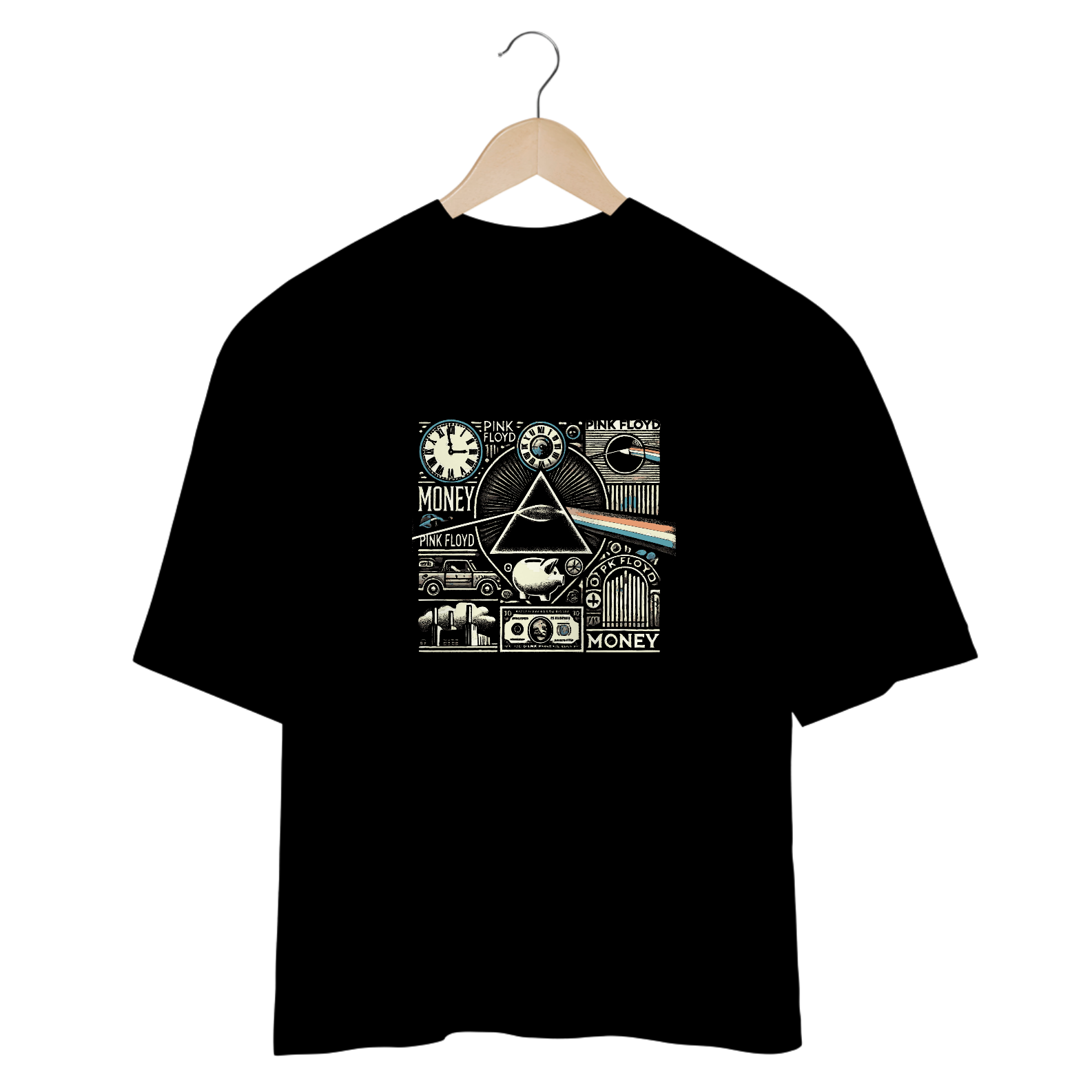 Nome do produto: Camiseta Oversized Money