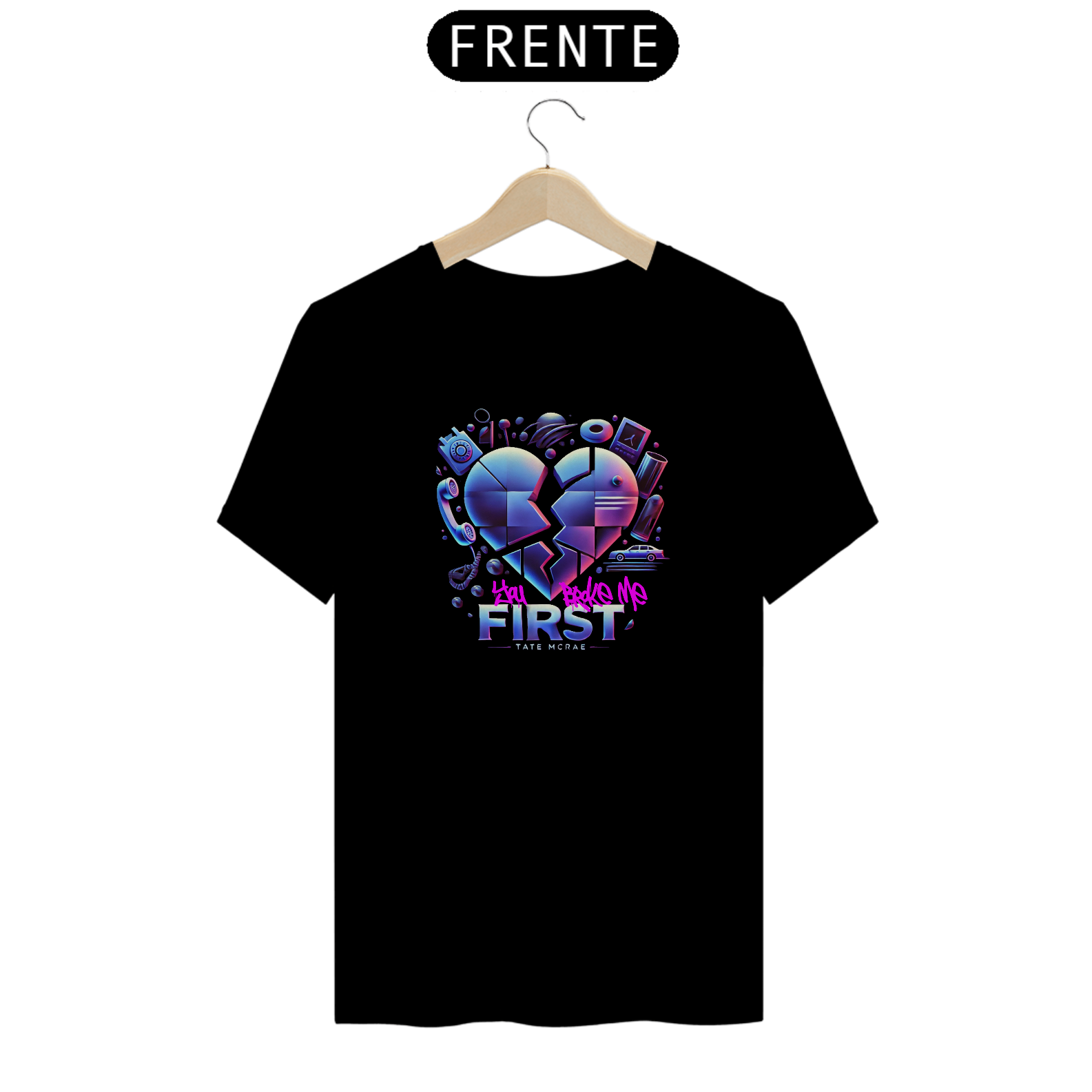 Nome do produto: Camiseta You Broke Me First
