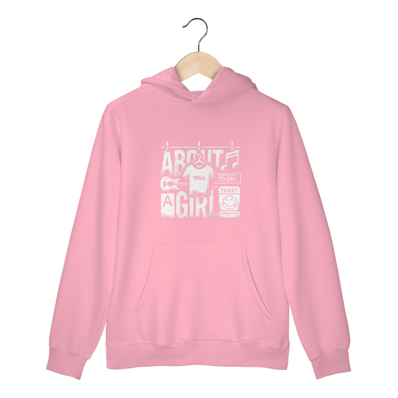 Nome do produto: Moletom Canguru About A Girl