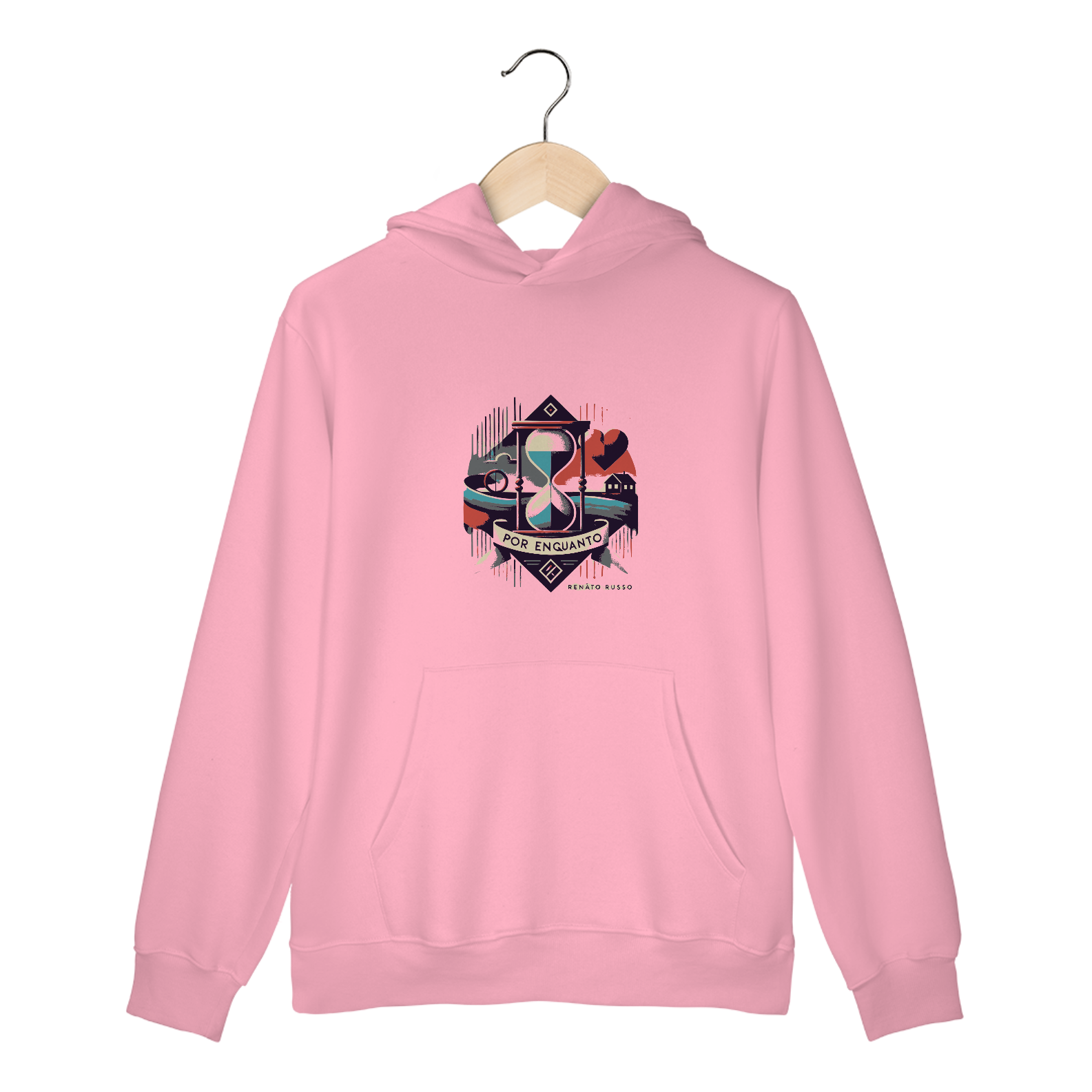 Nome do produto: Moletom Canguru Por Enquanto