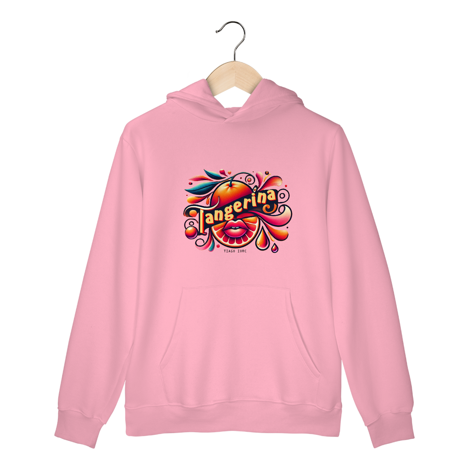 Nome do produto: Moletom CanguruTangerina