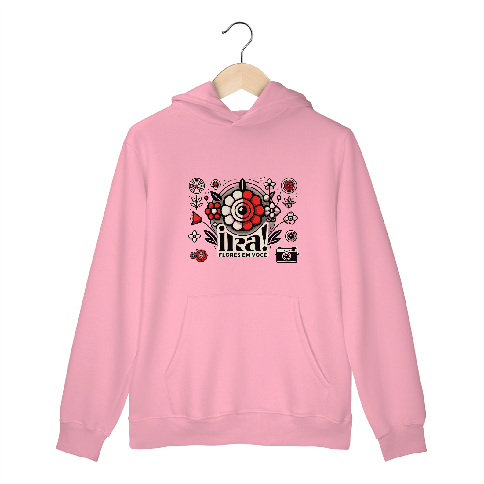 Nome do produto: moletom canguru flores em você