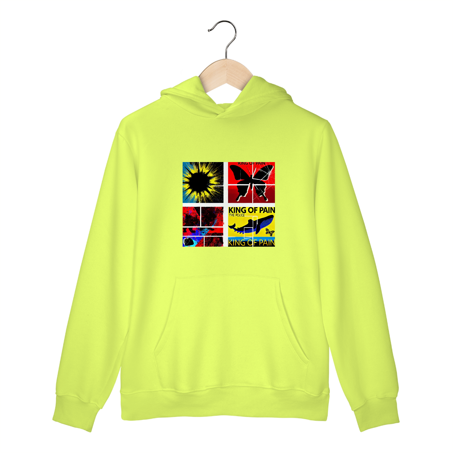 Nome do produto: Moletom Canguru King Of Pain