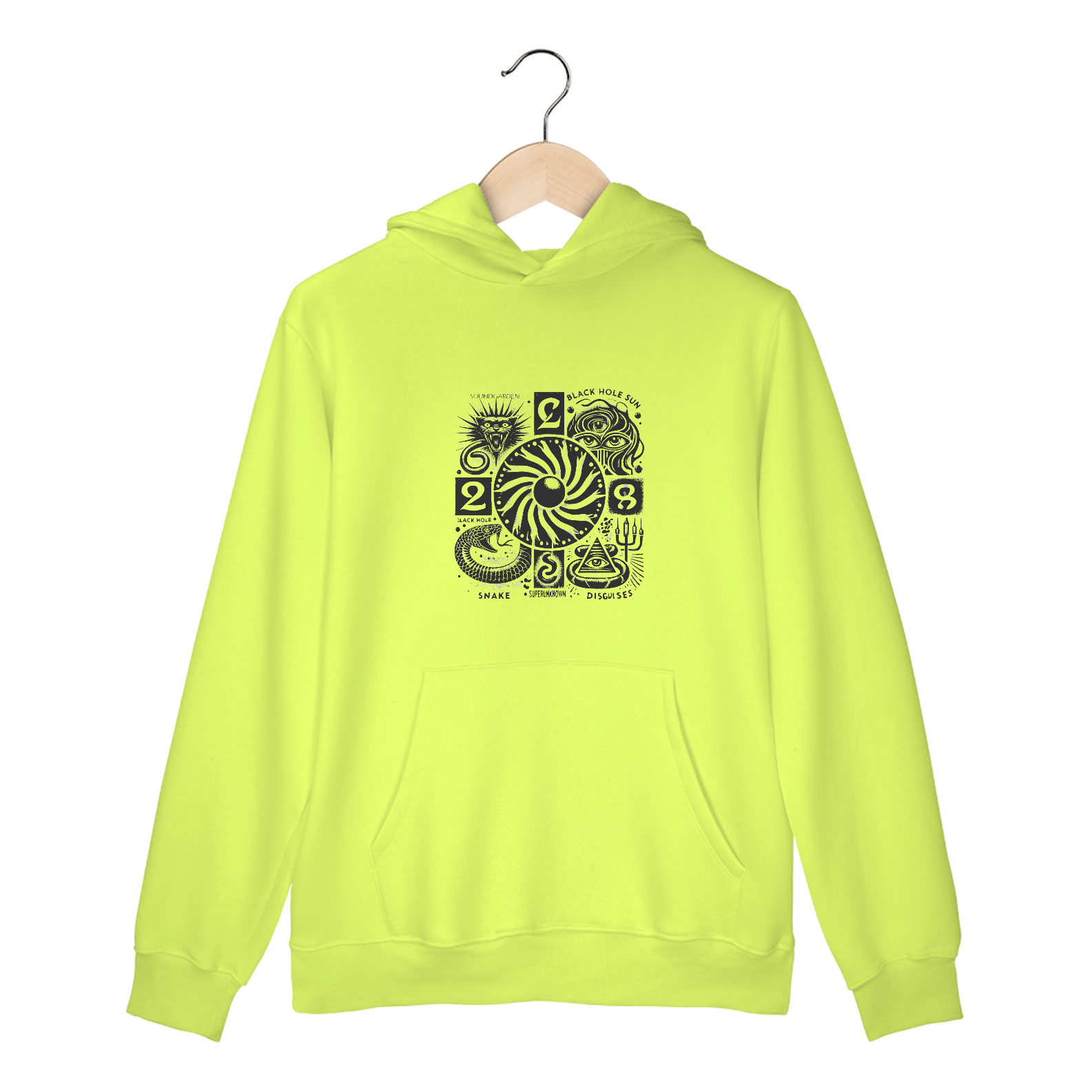 Nome do produto: Moletom Canguru Black Hole Sun