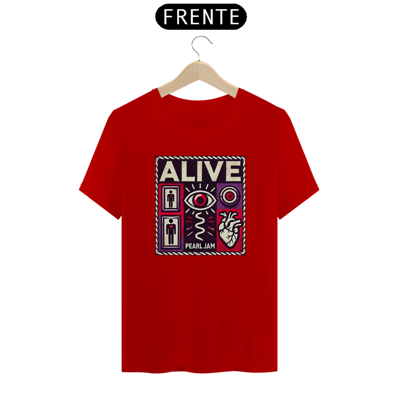 Nome do produto: Camiseta Alive