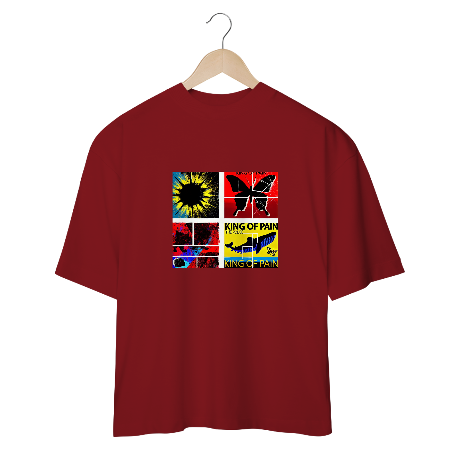 Nome do produto: Camiseta Oversized King Of Pain