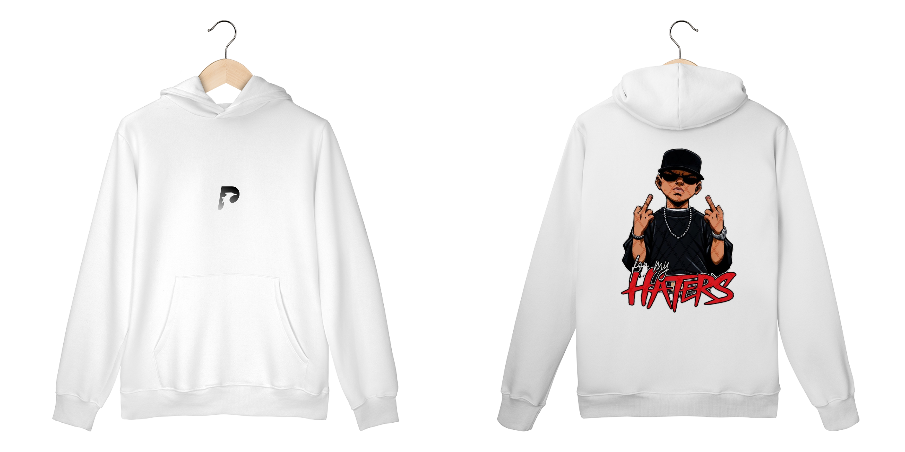 Nome do produto: Moletom Branco Haters