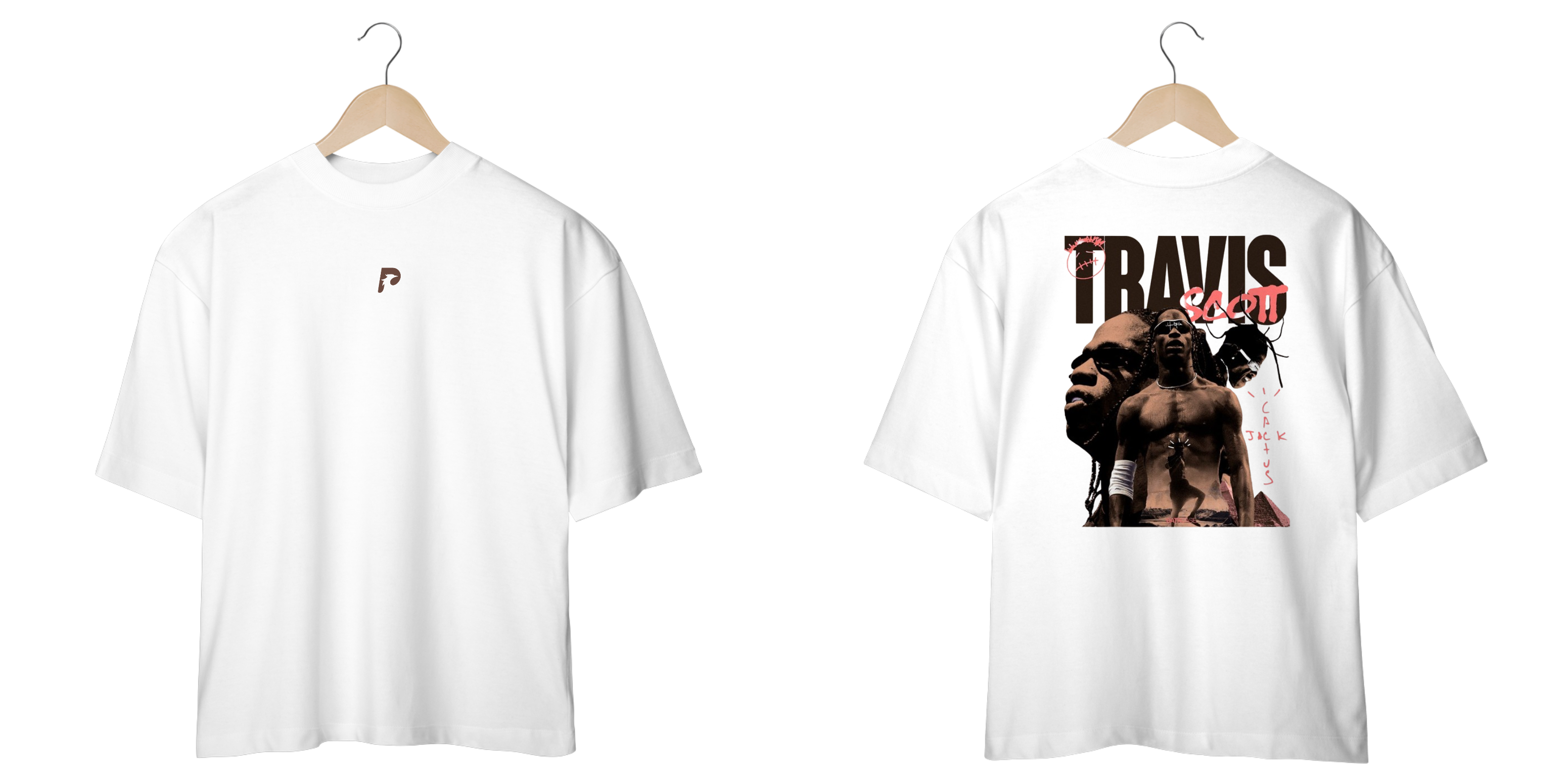 Nome do produto: Camiseta Oversized Travis Scott