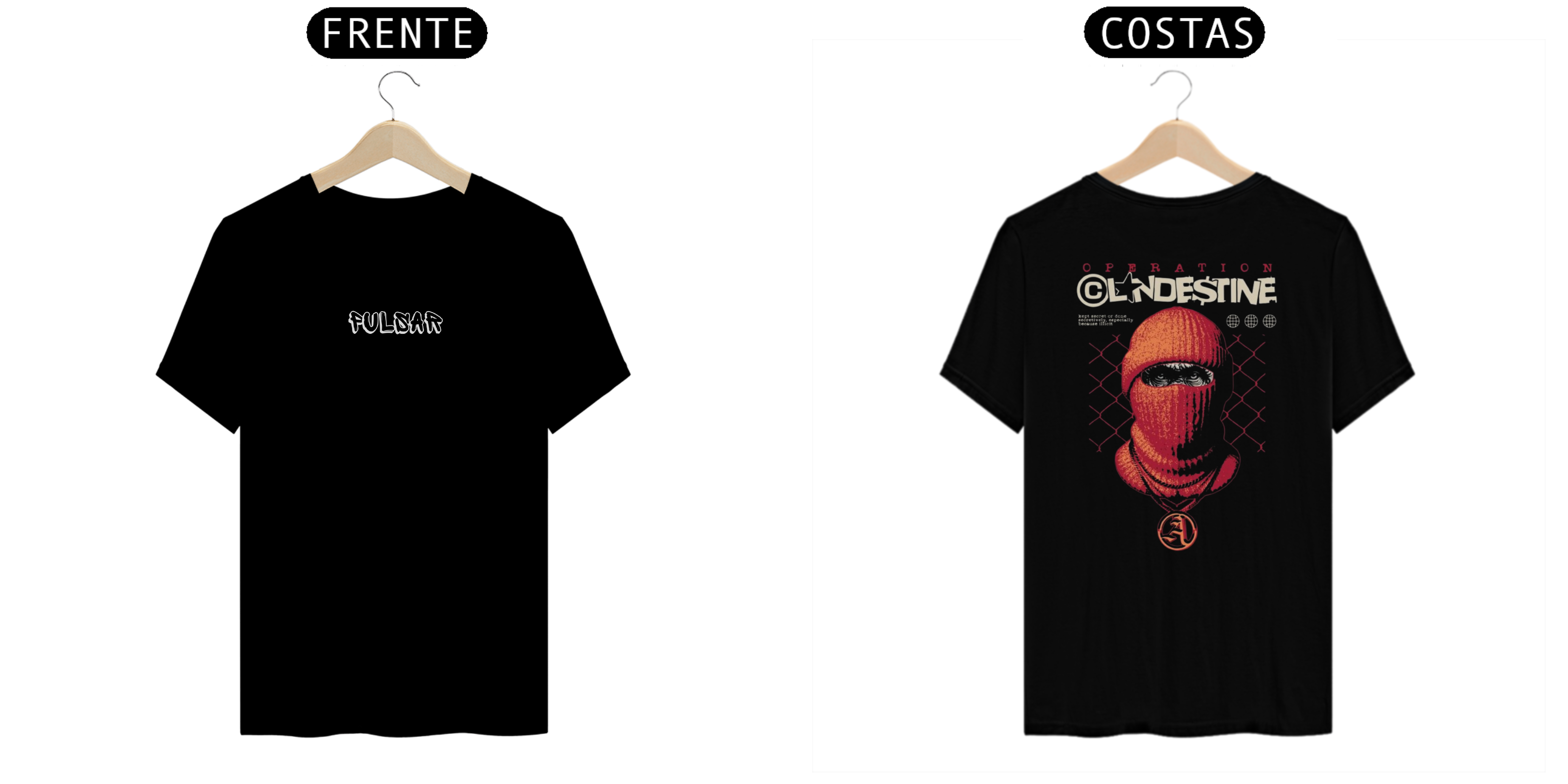 Nome do produto: Camiseta T-Shirt Prime Preta \