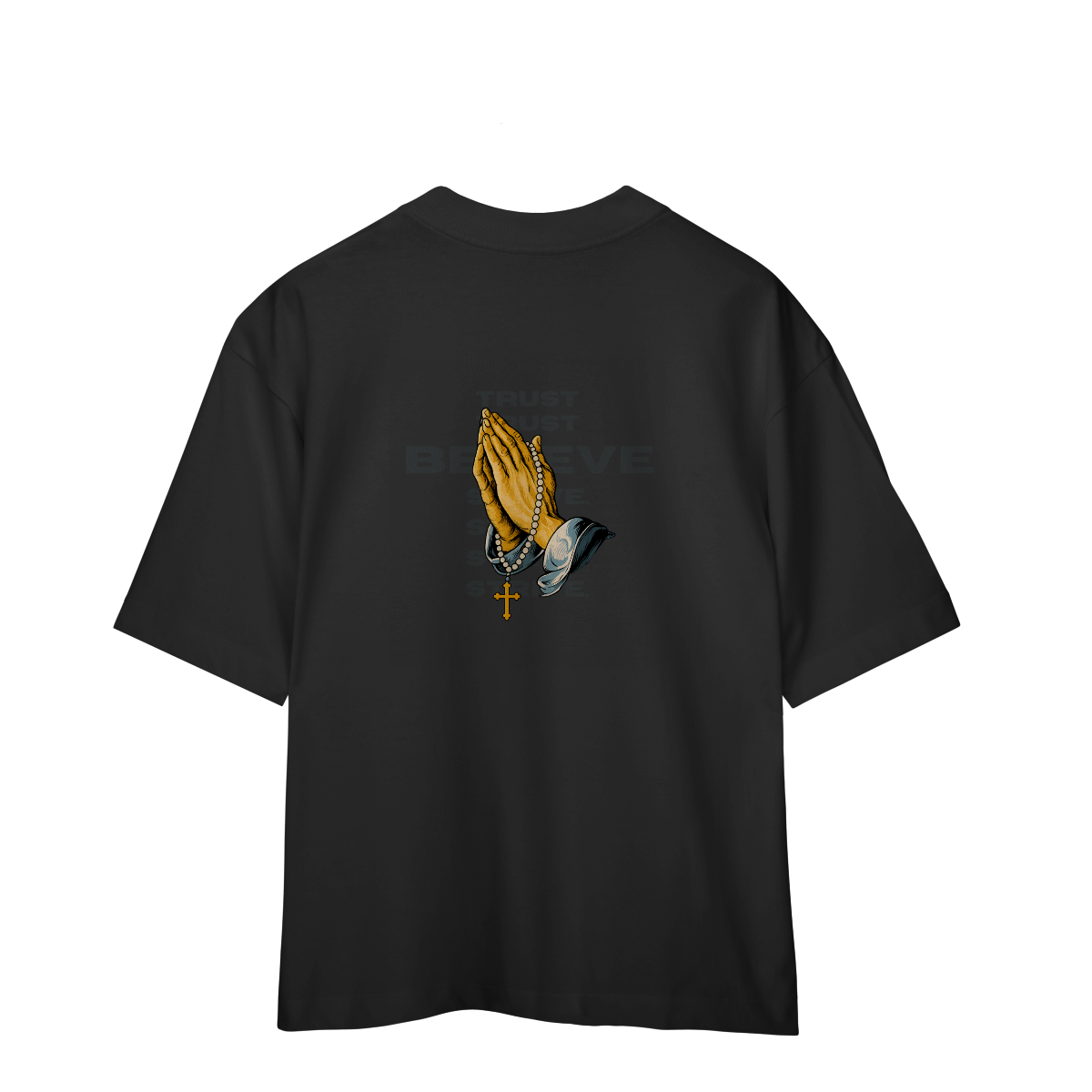 Nome do produto: T-shirt Oversized Believe