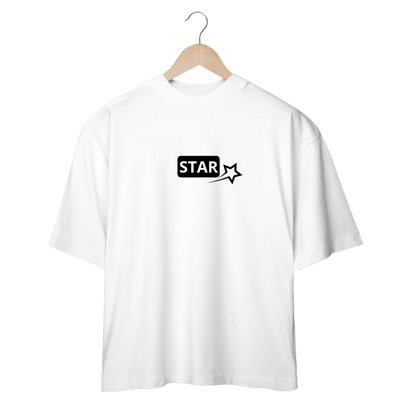 Nome do produto: Camiseta Oversized - Star