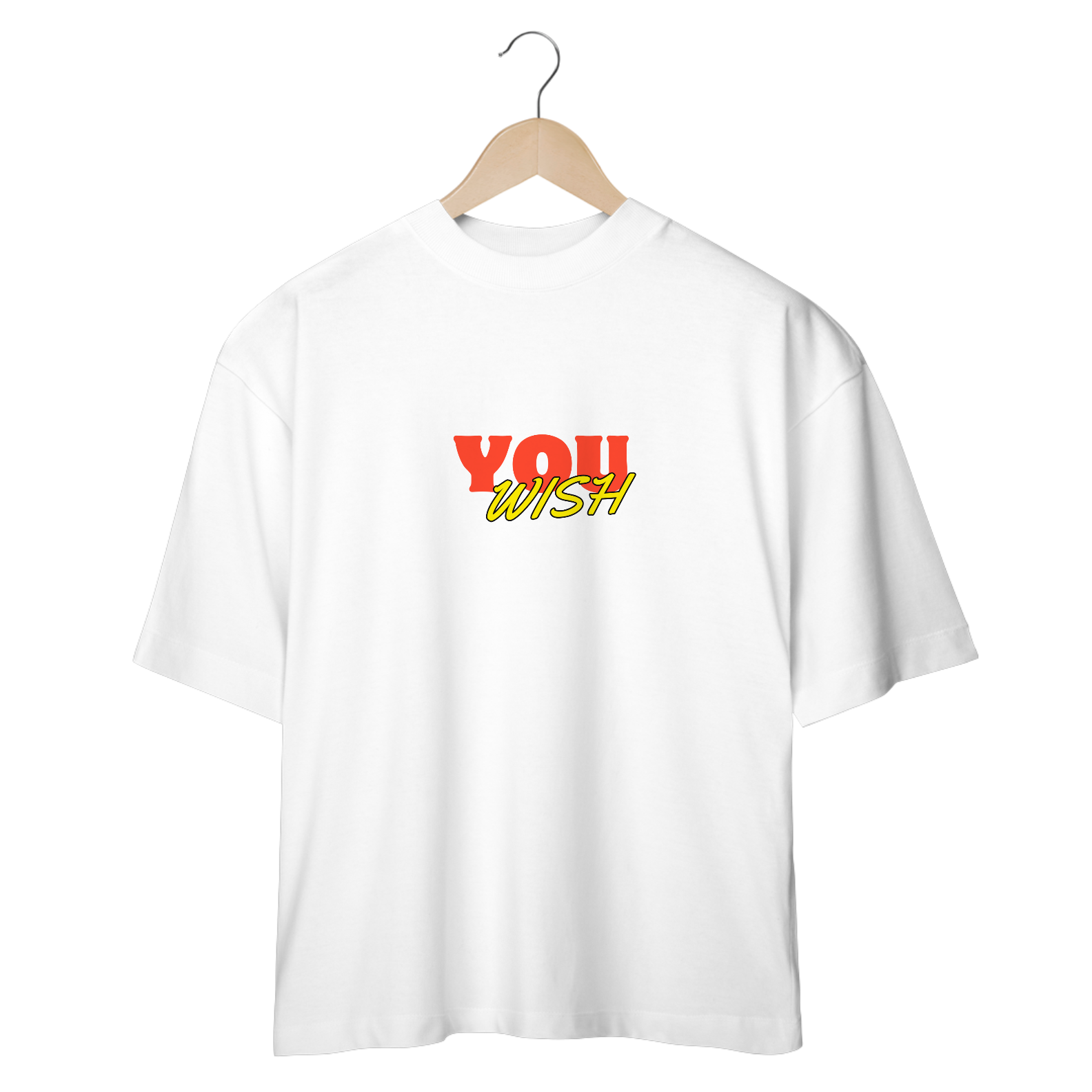 Nome do produto: Camiseta Oversized - You Wish