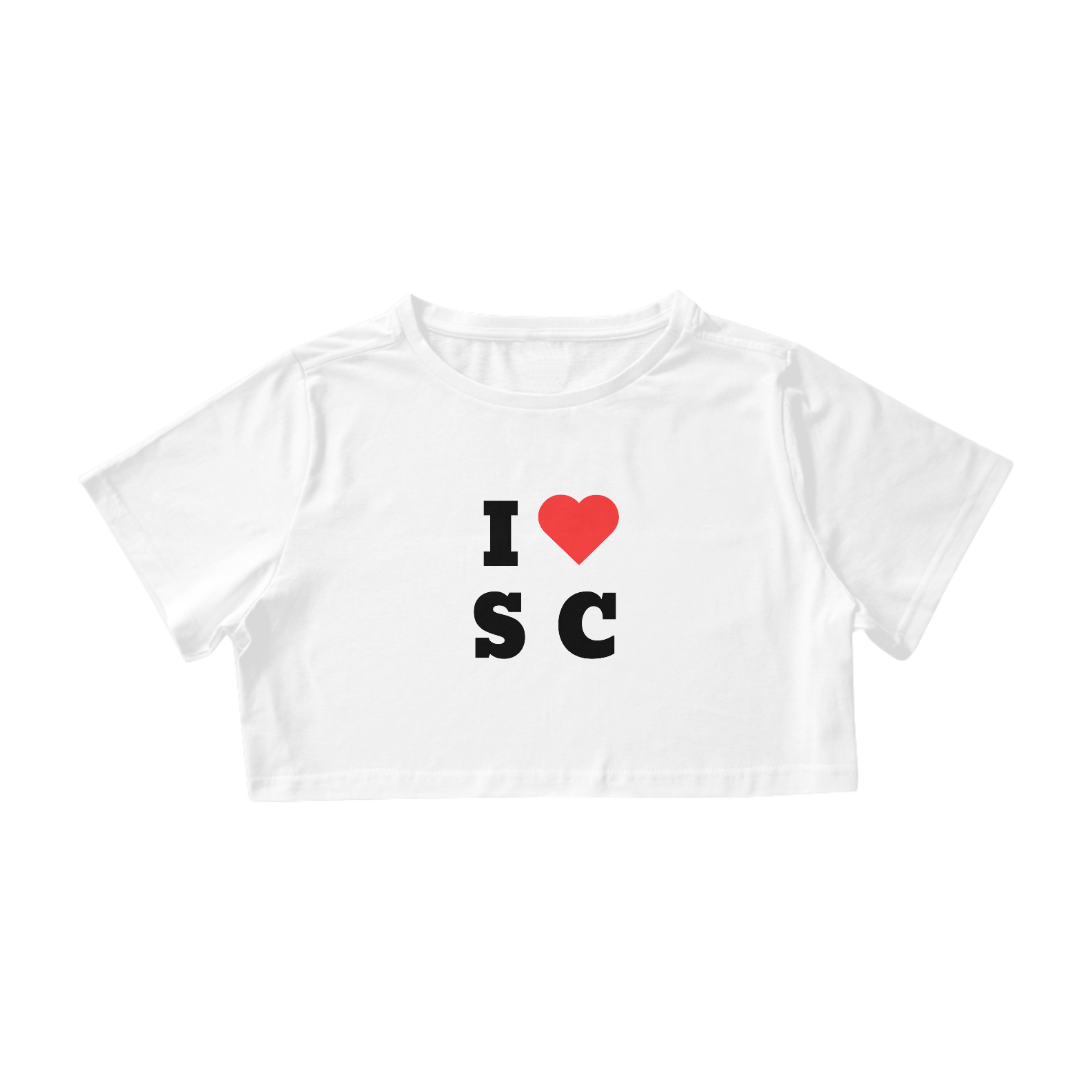 Nome do produto: Cropped - I Love SC
