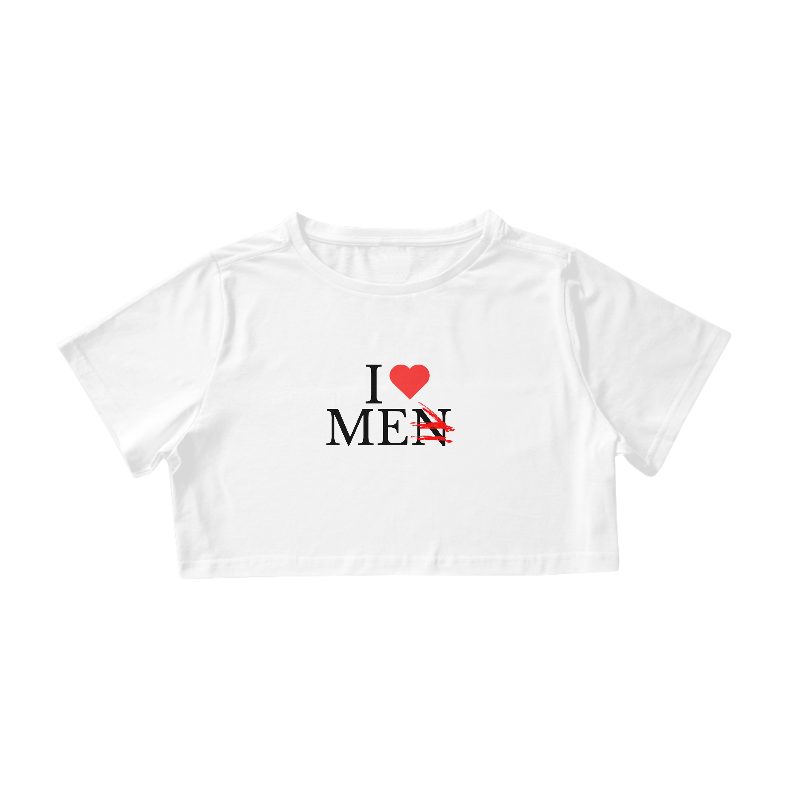 Nome do produto: Cropped - I Love Men