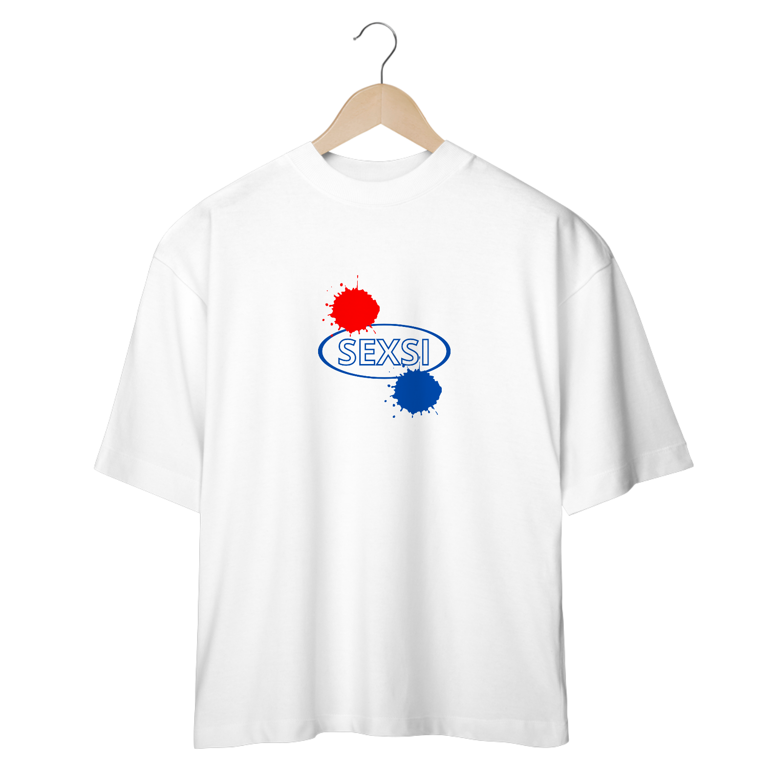 Nome do produto: Camiseta Oversized - Sexsi