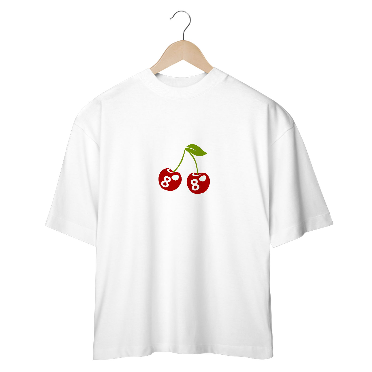 Nome do produto: Camiseta Oversized - Cherry